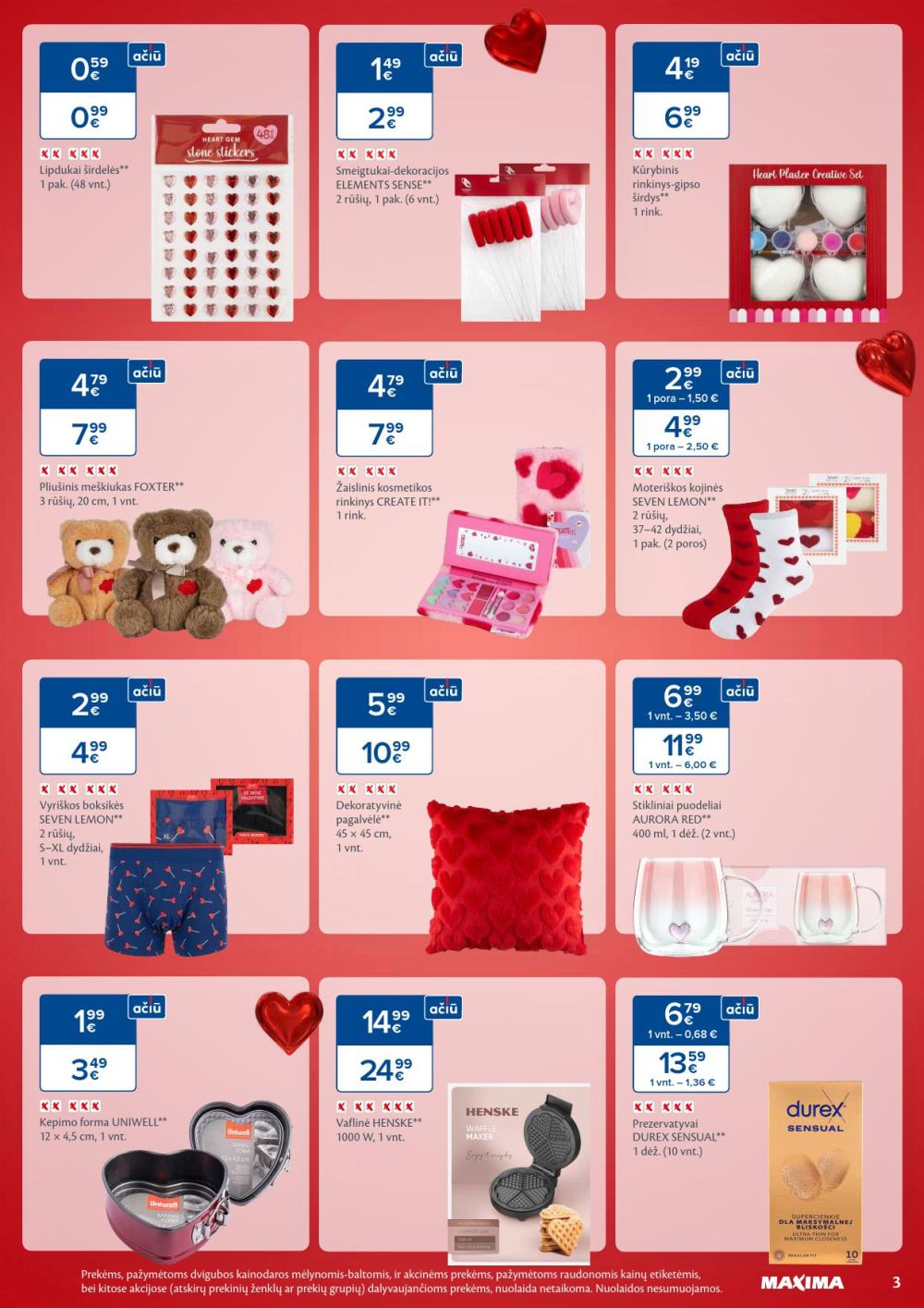 maxima - MAXIMA - Kaininis leidinys Nr.6 (2026 02 03 - 2026 02 09) - page: 3