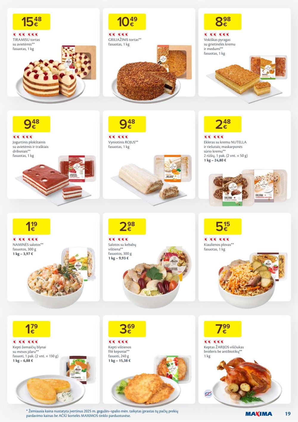 maxima - MAXIMA - Kaininis leidinys Nr.6 (2026 02 03 - 2026 02 09) - page: 19