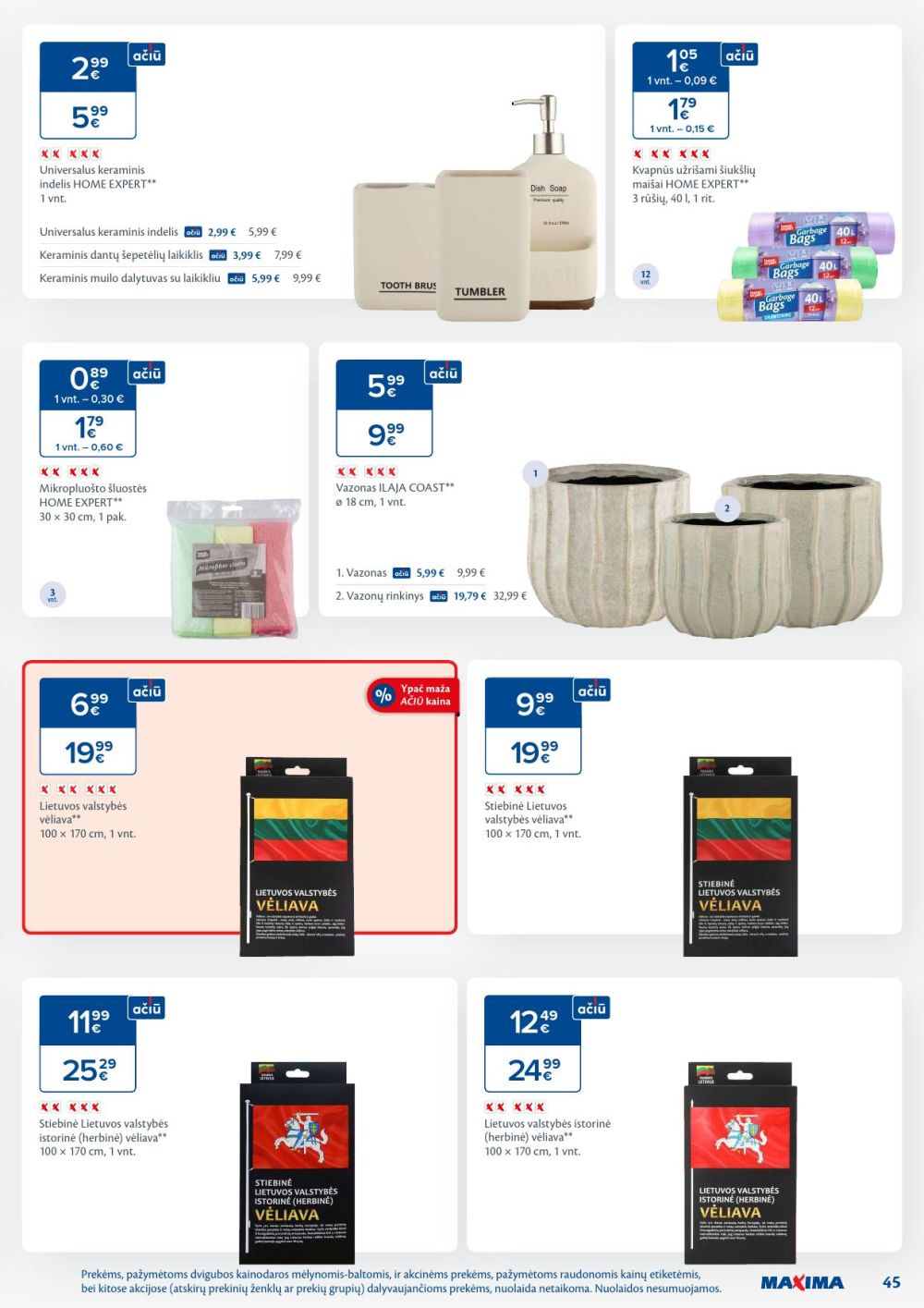 maxima - MAXIMA - Kaininis leidinys Nr.6 (2026 02 03 - 2026 02 09) - page: 45