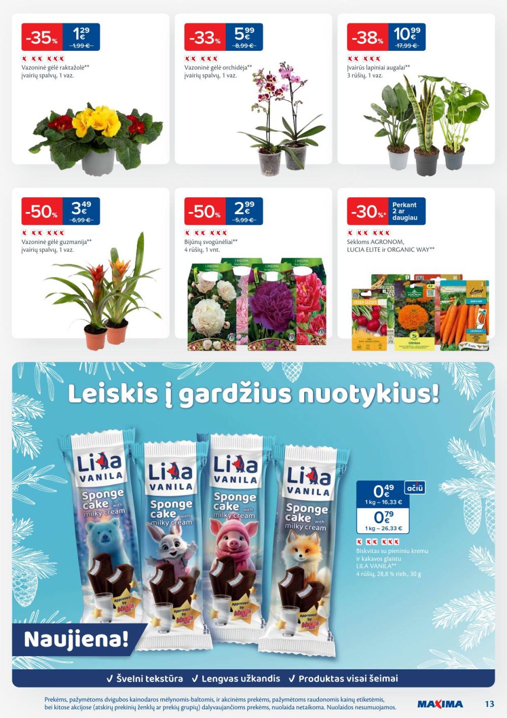 maxima - MAXIMA - Kaininis leidinys Nr.6 (2026 02 03 - 2026 02 09) - page: 13