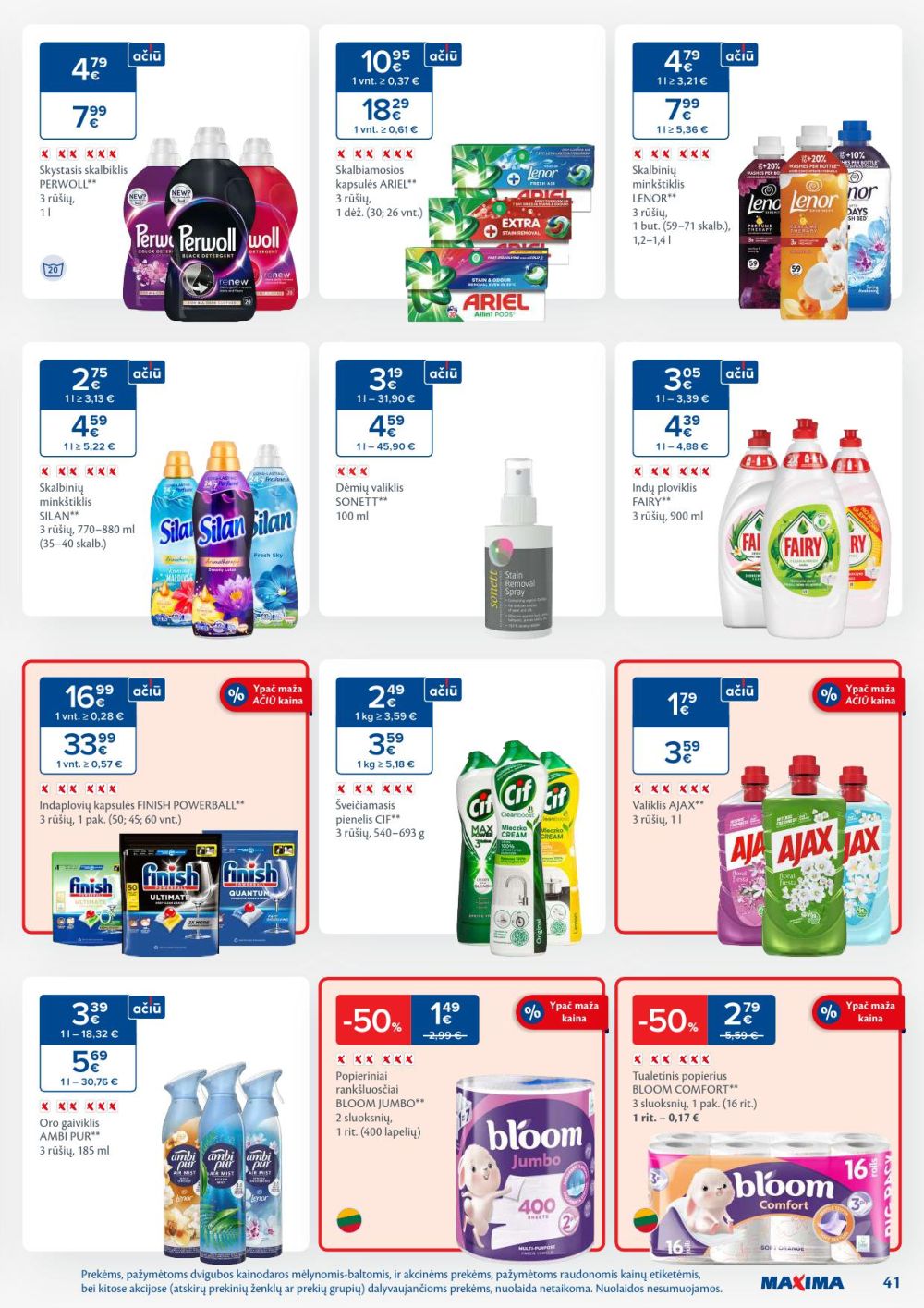 maxima - MAXIMA - Kaininis leidinys Nr.6 (2026 02 03 - 2026 02 09) - page: 41