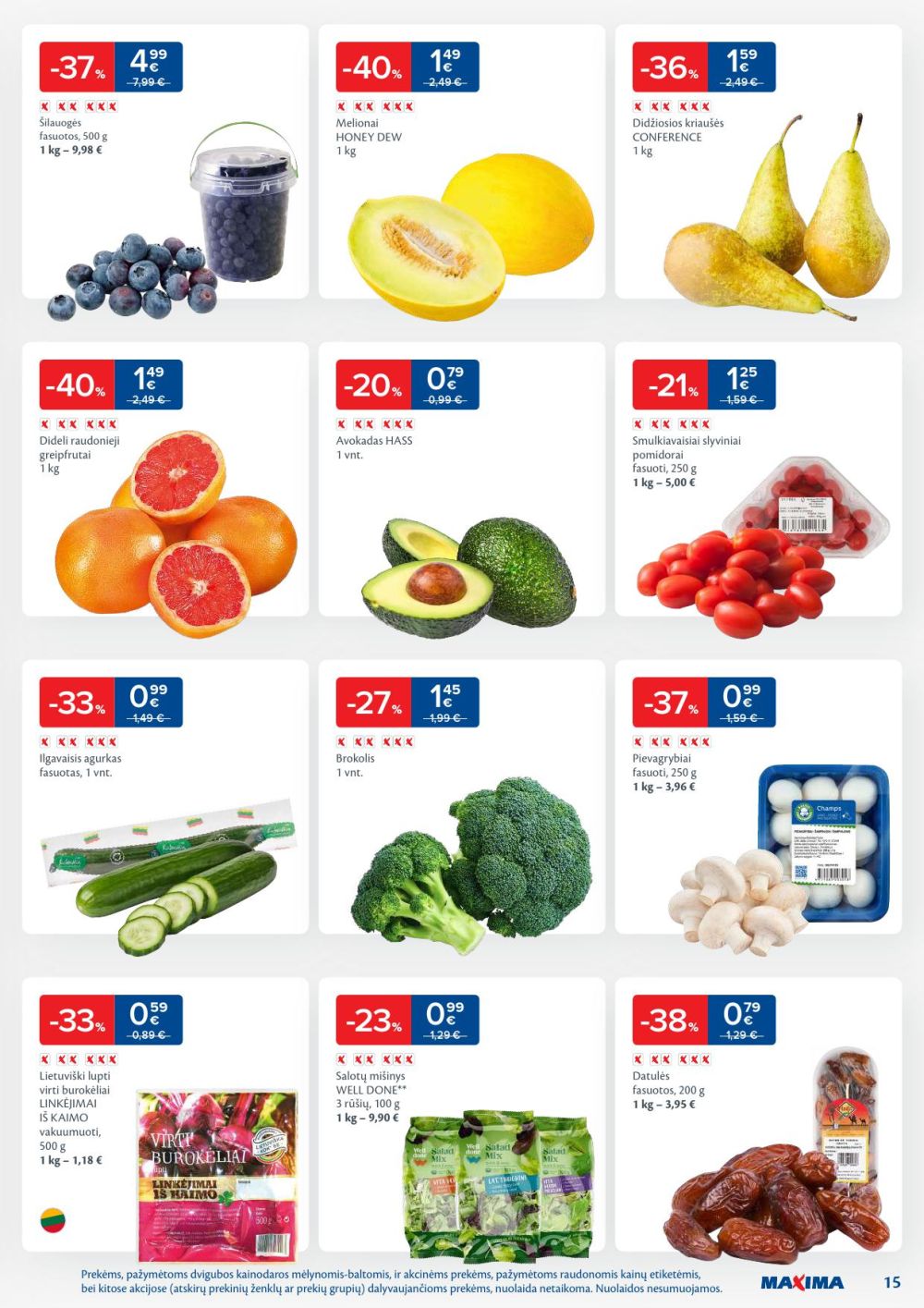 maxima - MAXIMA - Kaininis leidinys Nr.6 (2026 02 03 - 2026 02 09) - page: 15