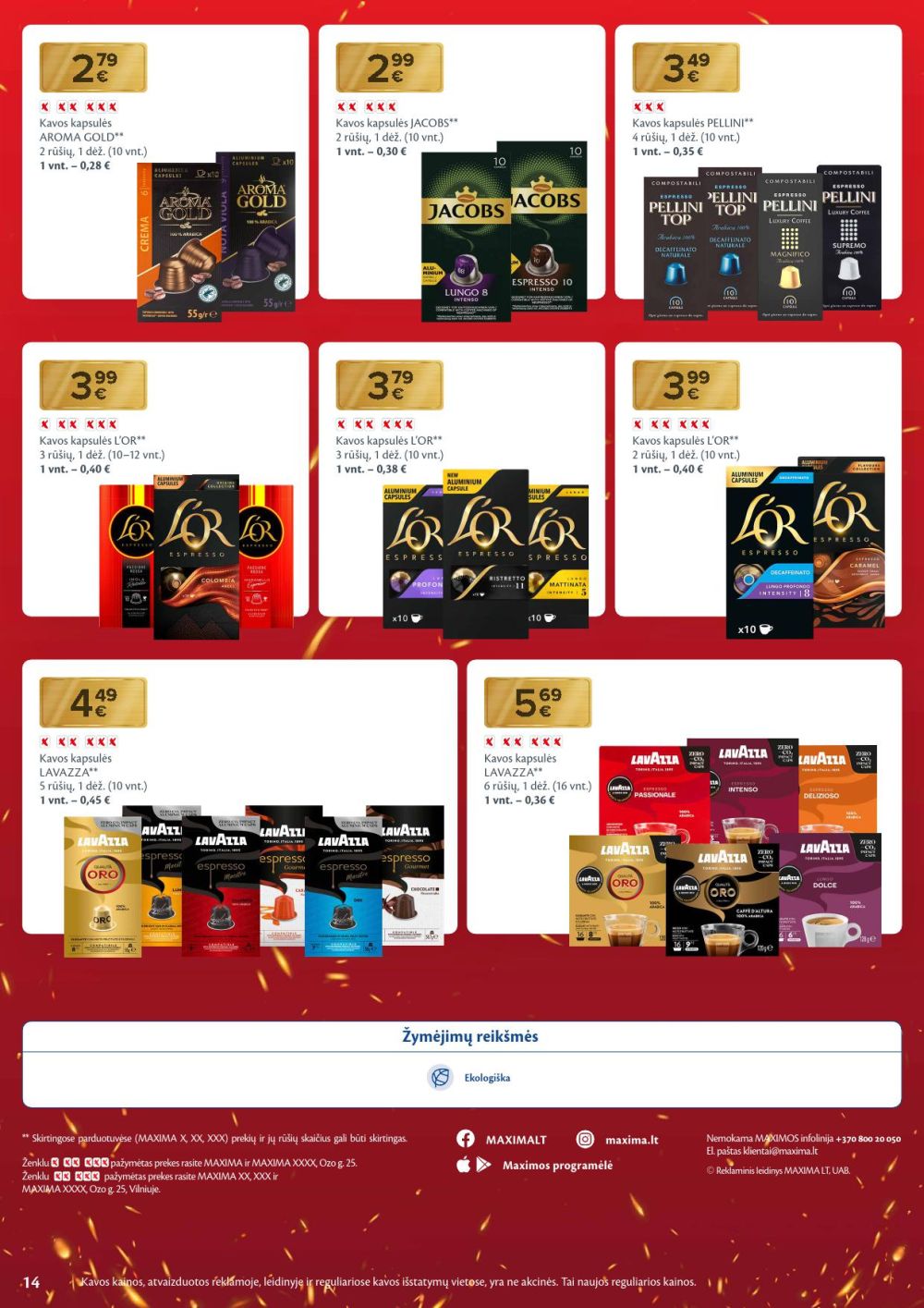 maxima - MAXIMA - Nukalta kaina – visada kaip per akciją (2026 02 03 - 2026 02 09) - page: 14
