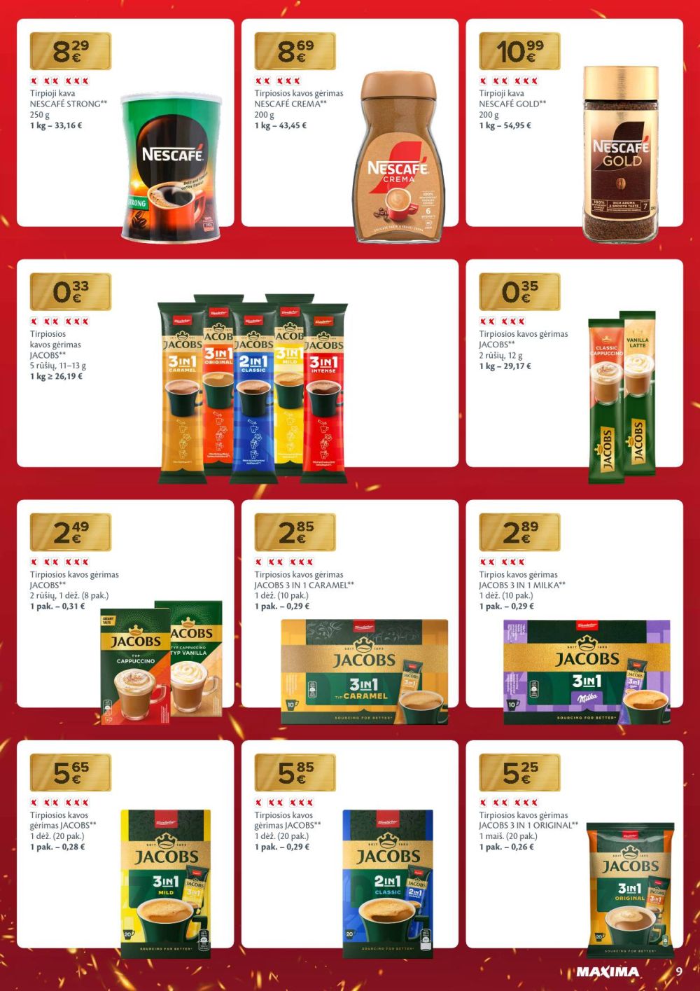 maxima - MAXIMA - Nukalta kaina – visada kaip per akciją (2026 02 03 - 2026 02 09) - page: 9