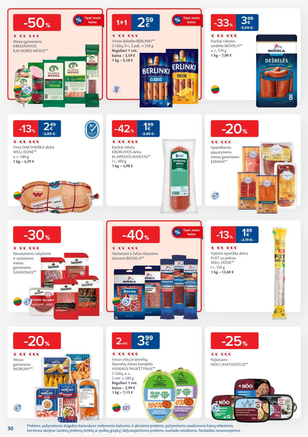 maxima - MAXIMA - Kaininis leidinys Nr.7 (2026 02 10 - 2026 02 16) - page: 30