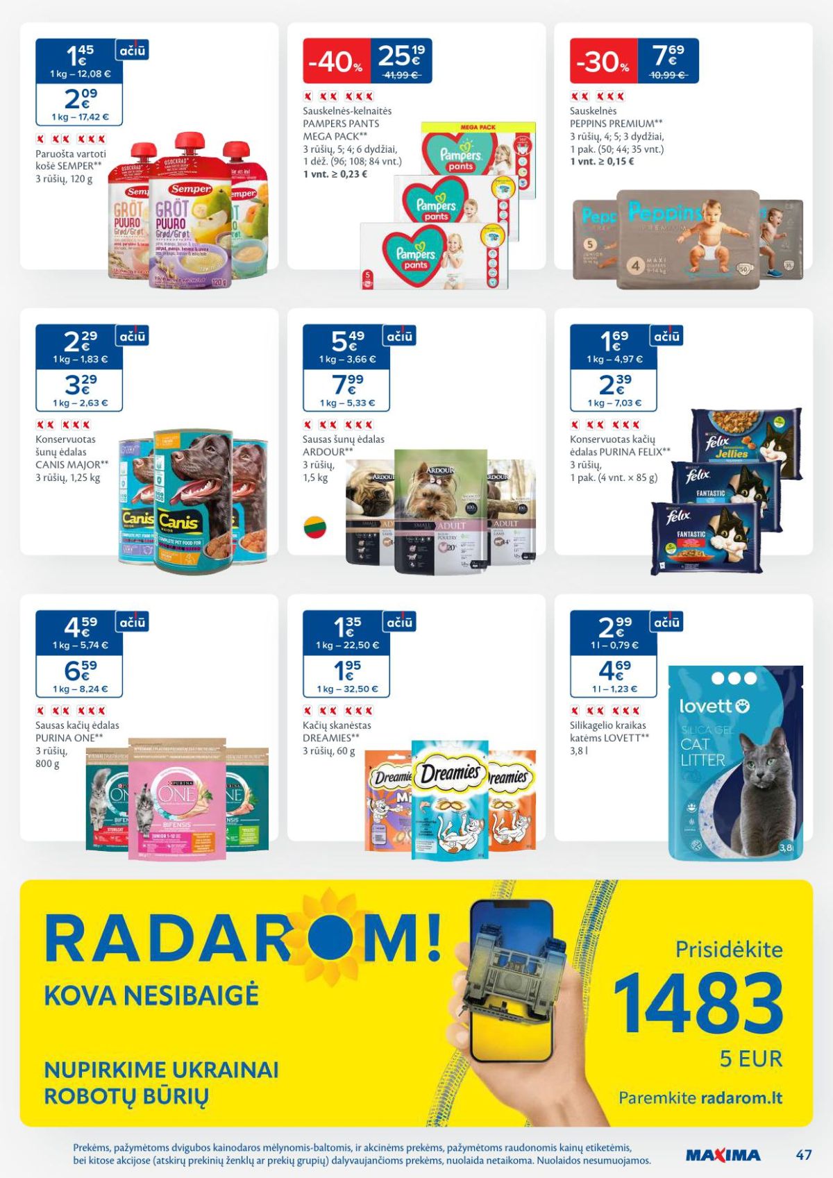 maxima - MAXIMA - Kaininis leidinys Nr.8 (2026 02 17 - 2026 02 23) - page: 47