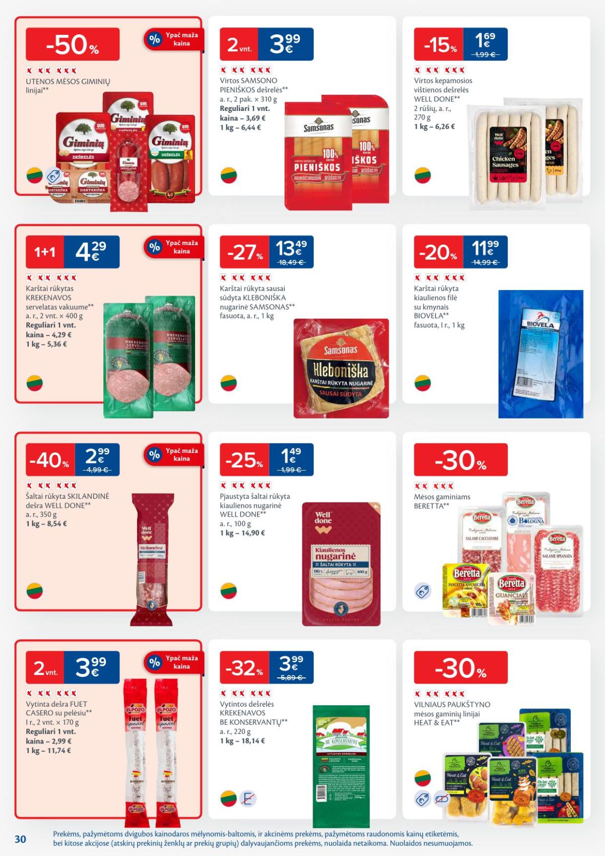 maxima - MAXIMA - Kaininis leidinys Nr.8 (2026 02 17 - 2026 02 23) - page: 30