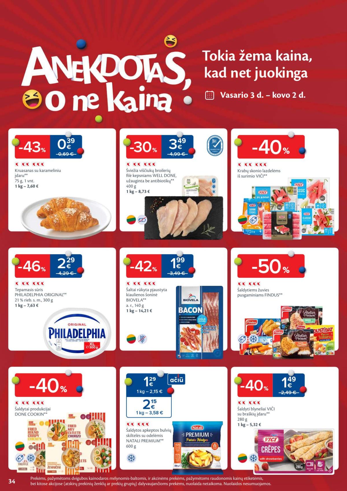 maxima - MAXIMA - Kaininis leidinys Nr.8 (2026 02 17 - 2026 02 23) - page: 34