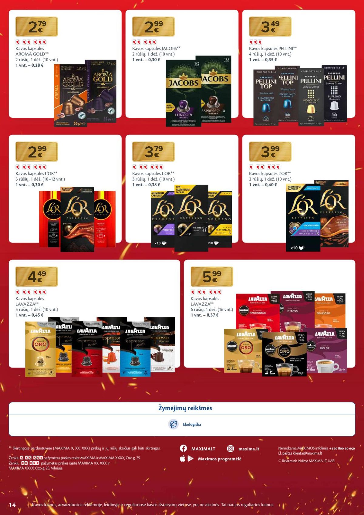 maxima - MAXIMA - Nukalta kaina – visada kaip per akciją (2026 02 17 - 2026 02 23) - page: 14