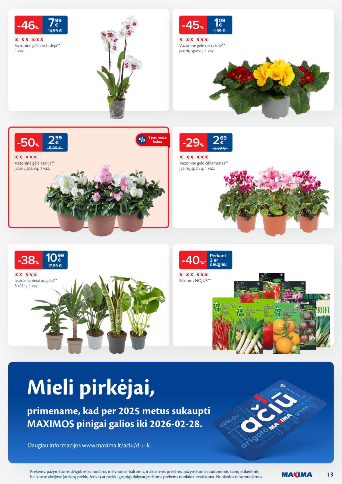 maxima - MAXIMA - Kaininis leidinys Nr.9 (2026 02 24 - 2026 03 02) - page: 13