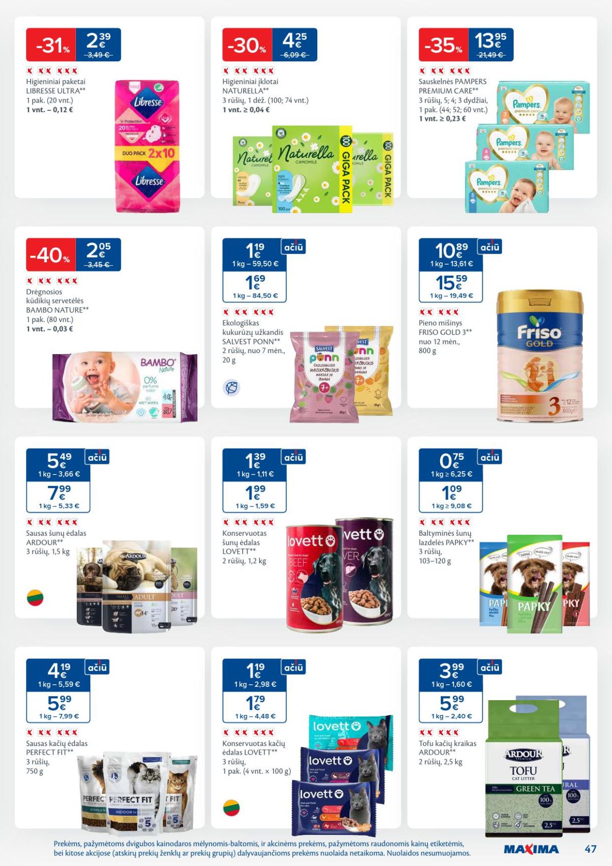 maxima - MAXIMA - Kaininis leidinys Nr.9 (2026 02 24 - 2026 03 02) - page: 47