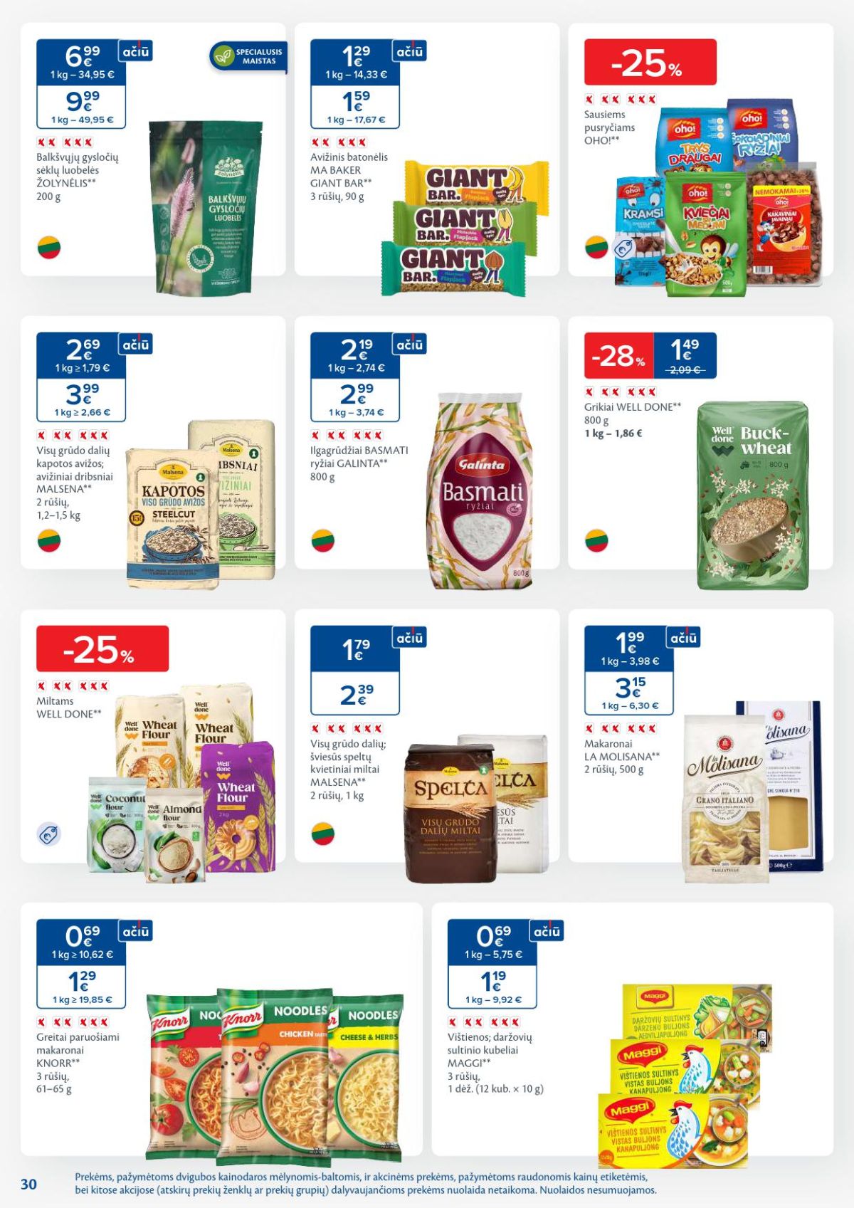 maxima - MAXIMA - Kaininis leidinys Nr.9 (2026 02 24 - 2026 03 02) - page: 30