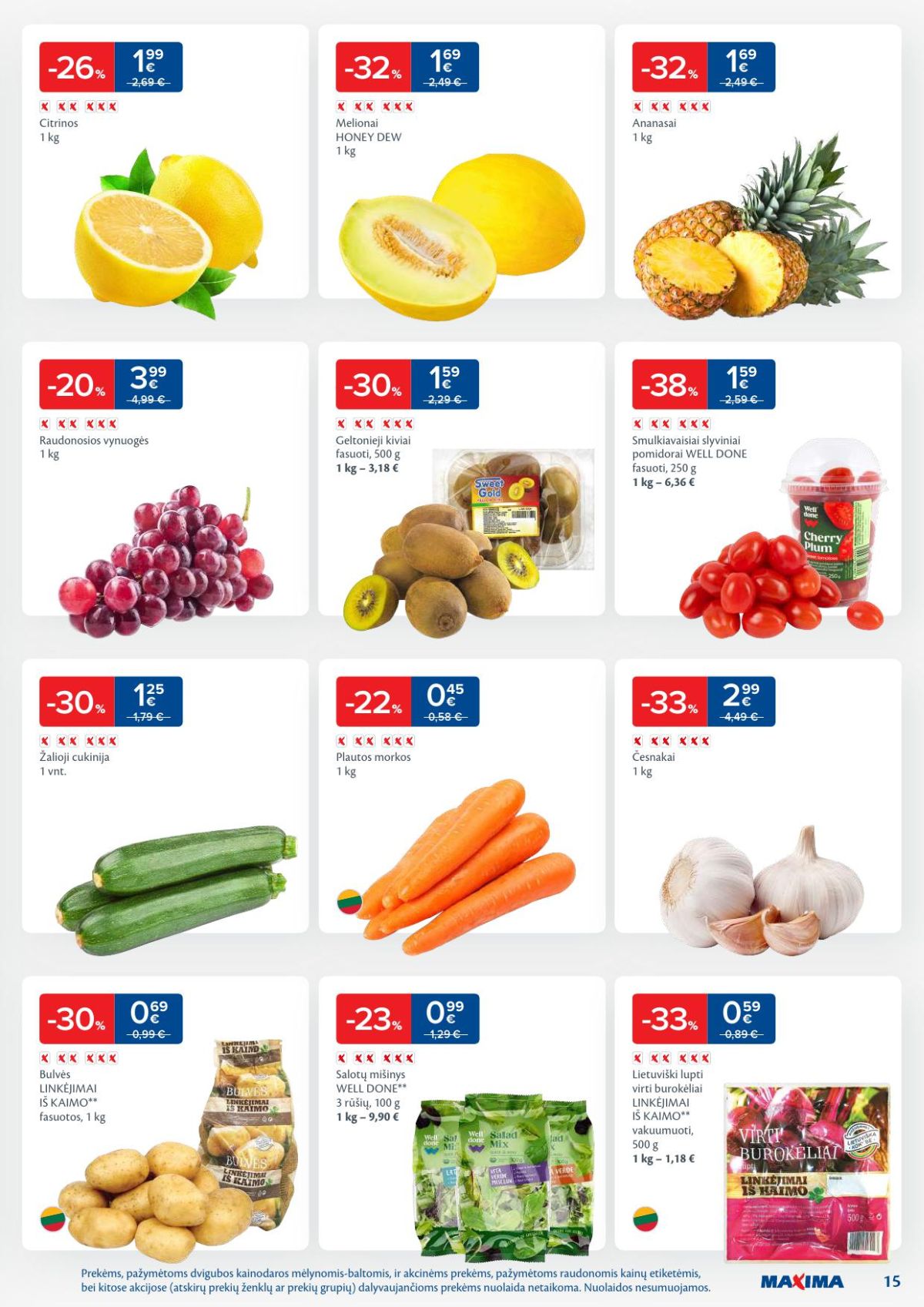 maxima - MAXIMA - Kaininis leidinys Nr.9 (2026 02 24 - 2026 03 02) - page: 15