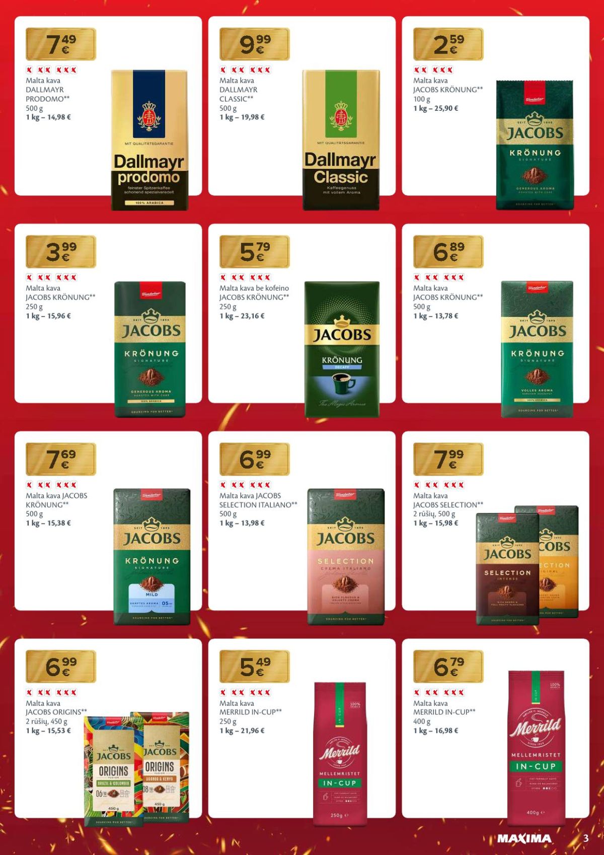 maxima - MAXIMA - Nukalta kaina – visada kaip per akciją (2026 02 24 - 2026 03 02) - page: 3