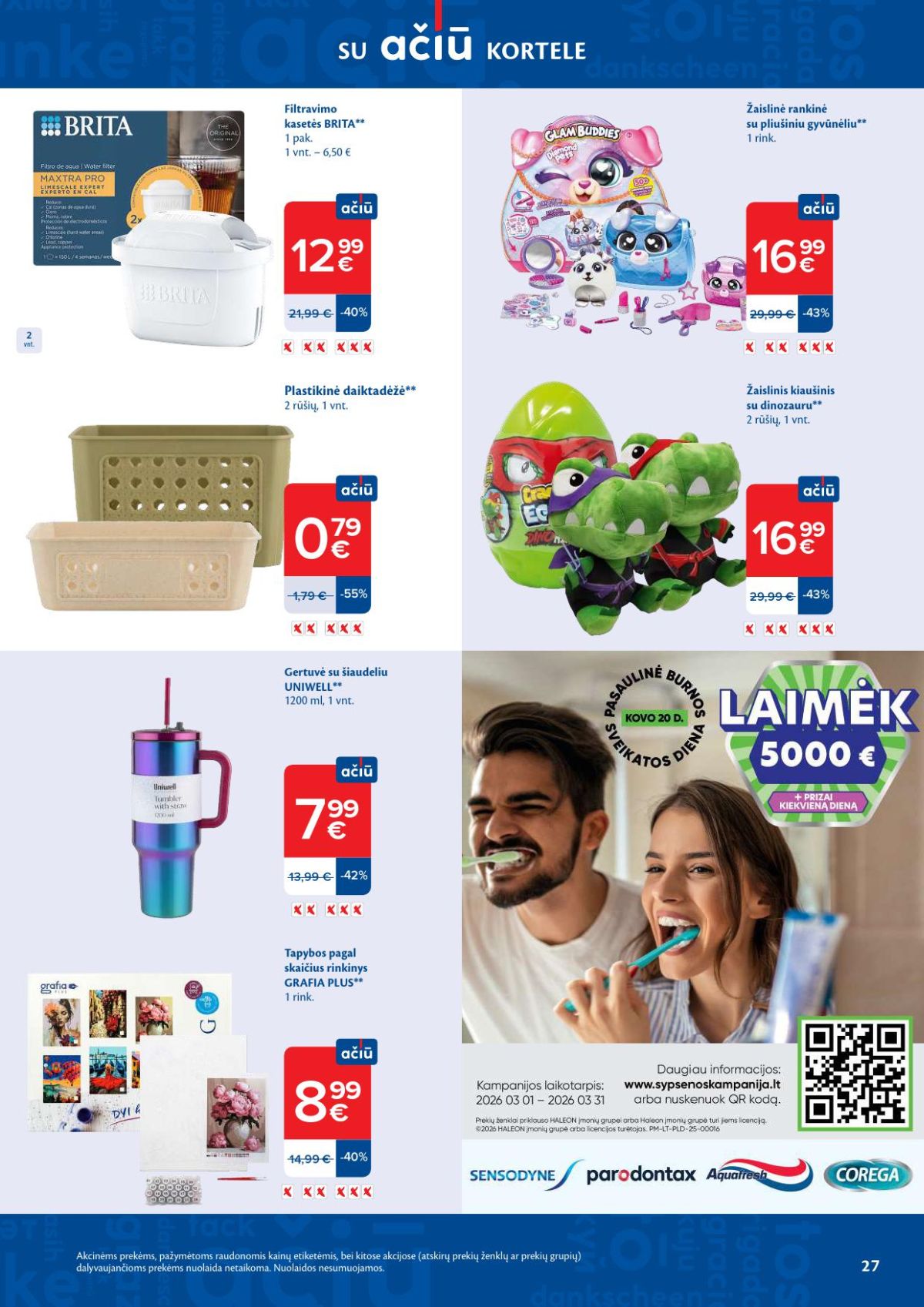 maxima - MAXIMA - Kaininis leidinys Nr.10 (2026 03 03 - 2026 03 09) - page: 27