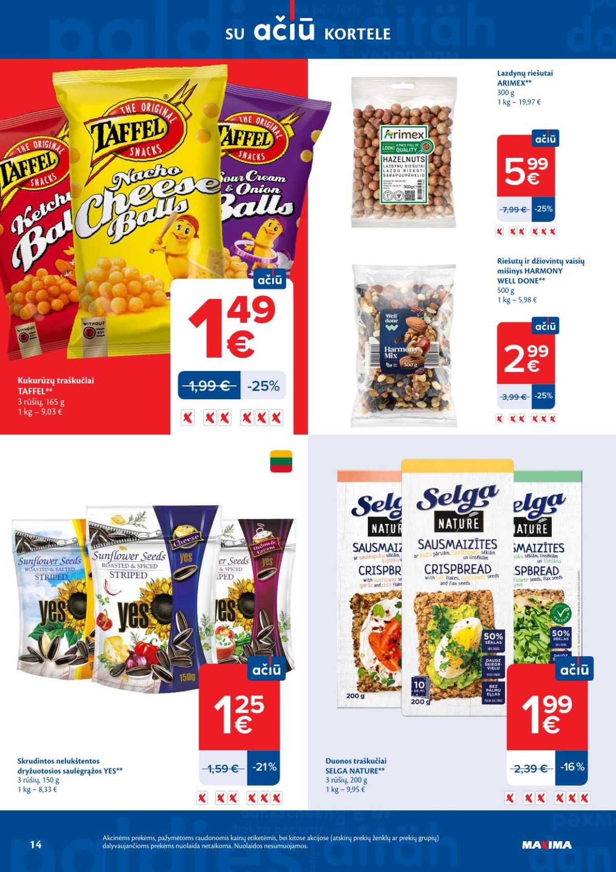 maxima - MAXIMA - Kaininis leidinys Nr.10 (2026 03 03 - 2026 03 09) - page: 14