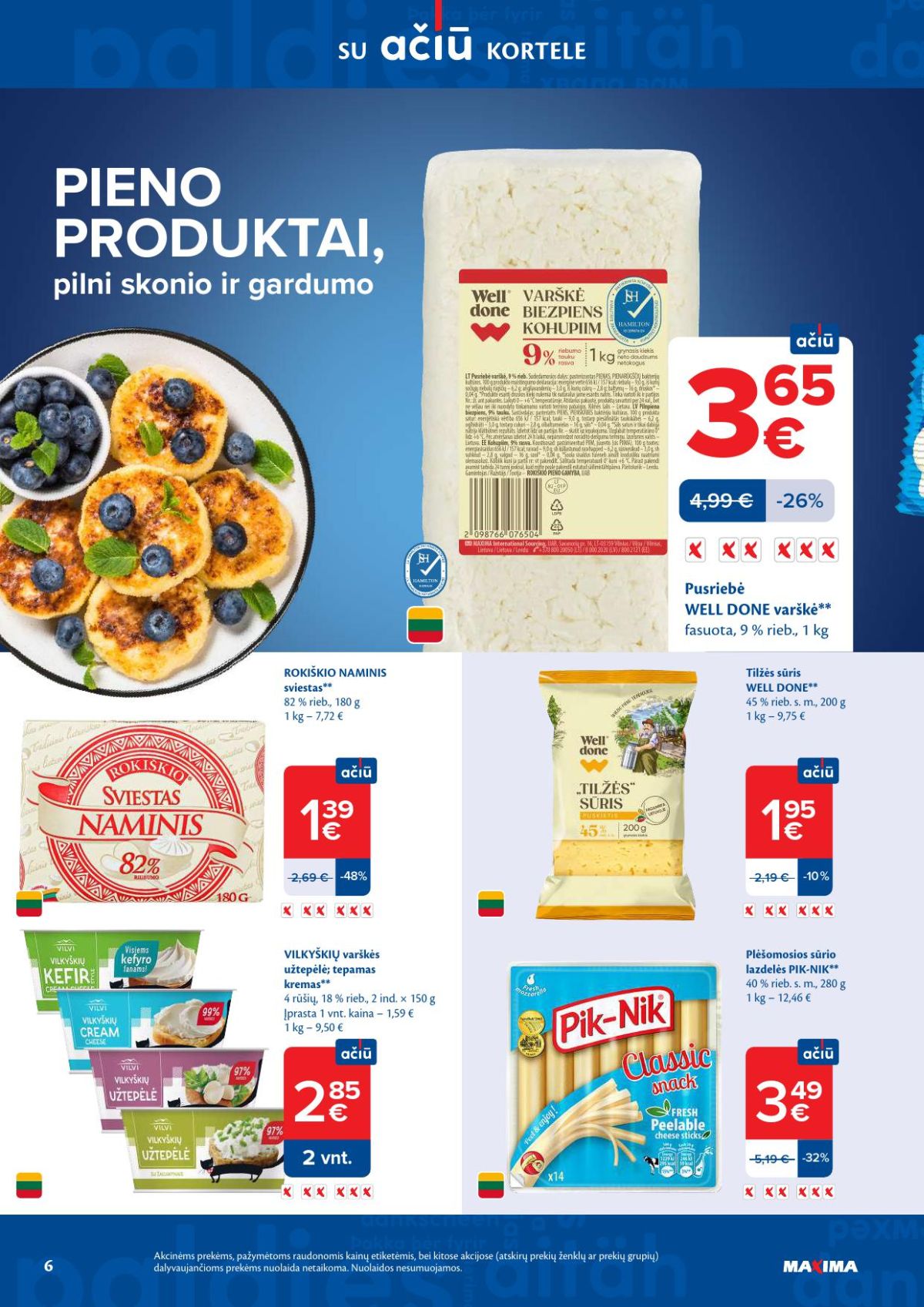 maxima - MAXIMA - Kaininis leidinys Nr.10 (2026 03 03 - 2026 03 09) - page: 6