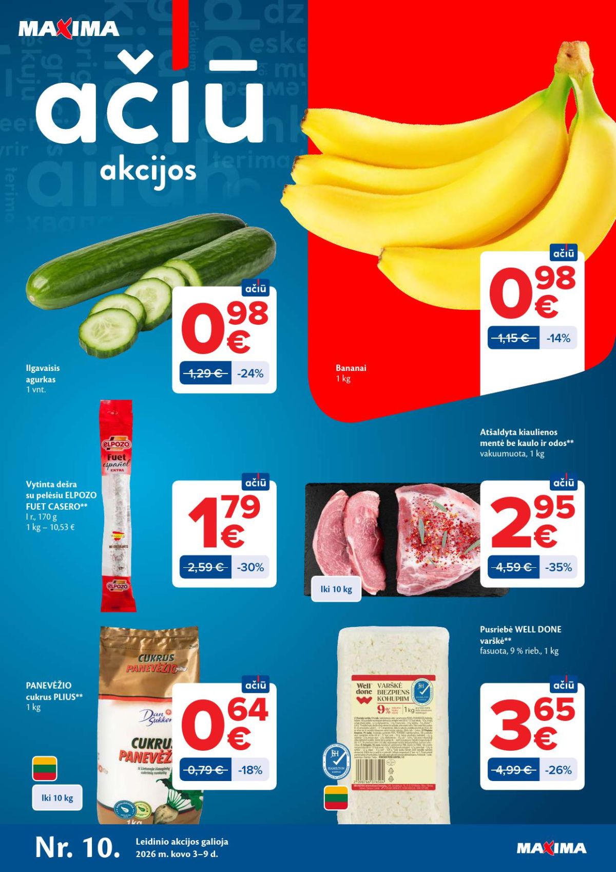 maxima - MAXIMA - Kaininis leidinys Nr.10 (2026 03 03 - 2026 03 09)