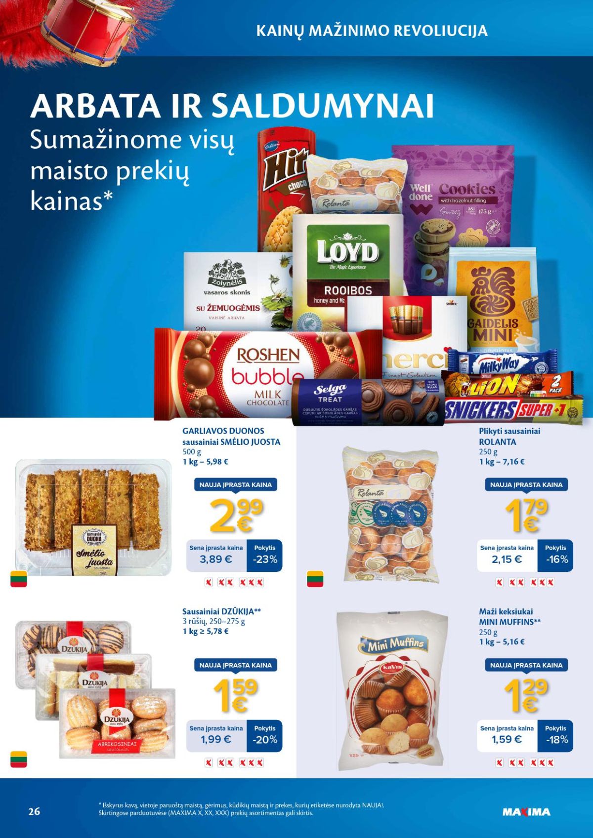 maxima - MAXIMA - Kainų mažinimo revoliucija (2026 03 03 - 2026 04 06) - page: 26
