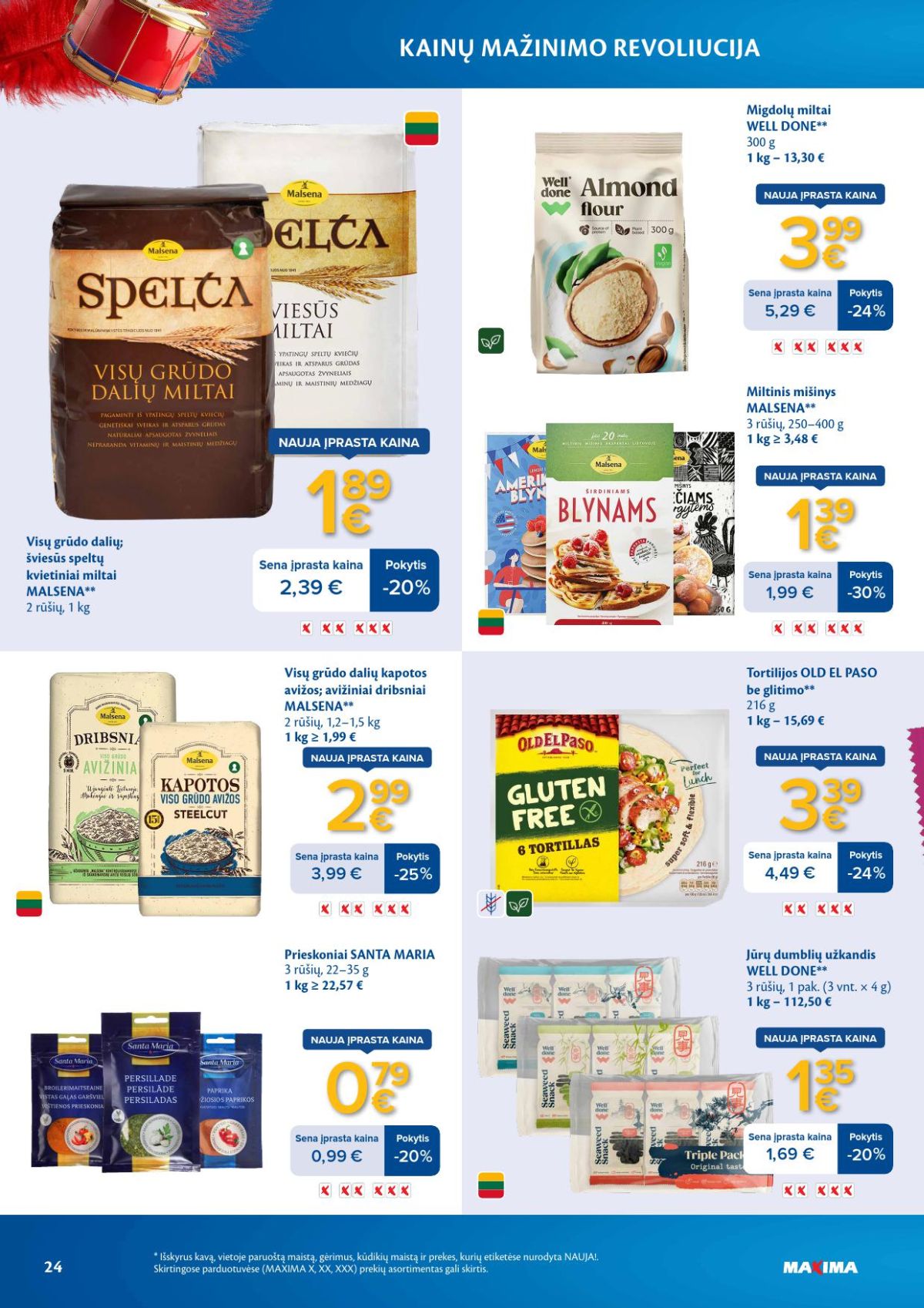 maxima - MAXIMA - Kainų mažinimo revoliucija (2026 03 03 - 2026 04 06) - page: 24