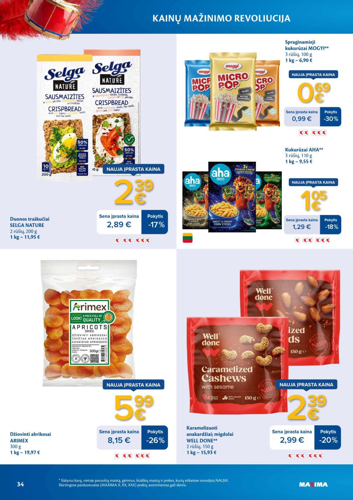maxima - MAXIMA - Kainų mažinimo revoliucija (2026 03 03 - 2026 04 06) - page: 34