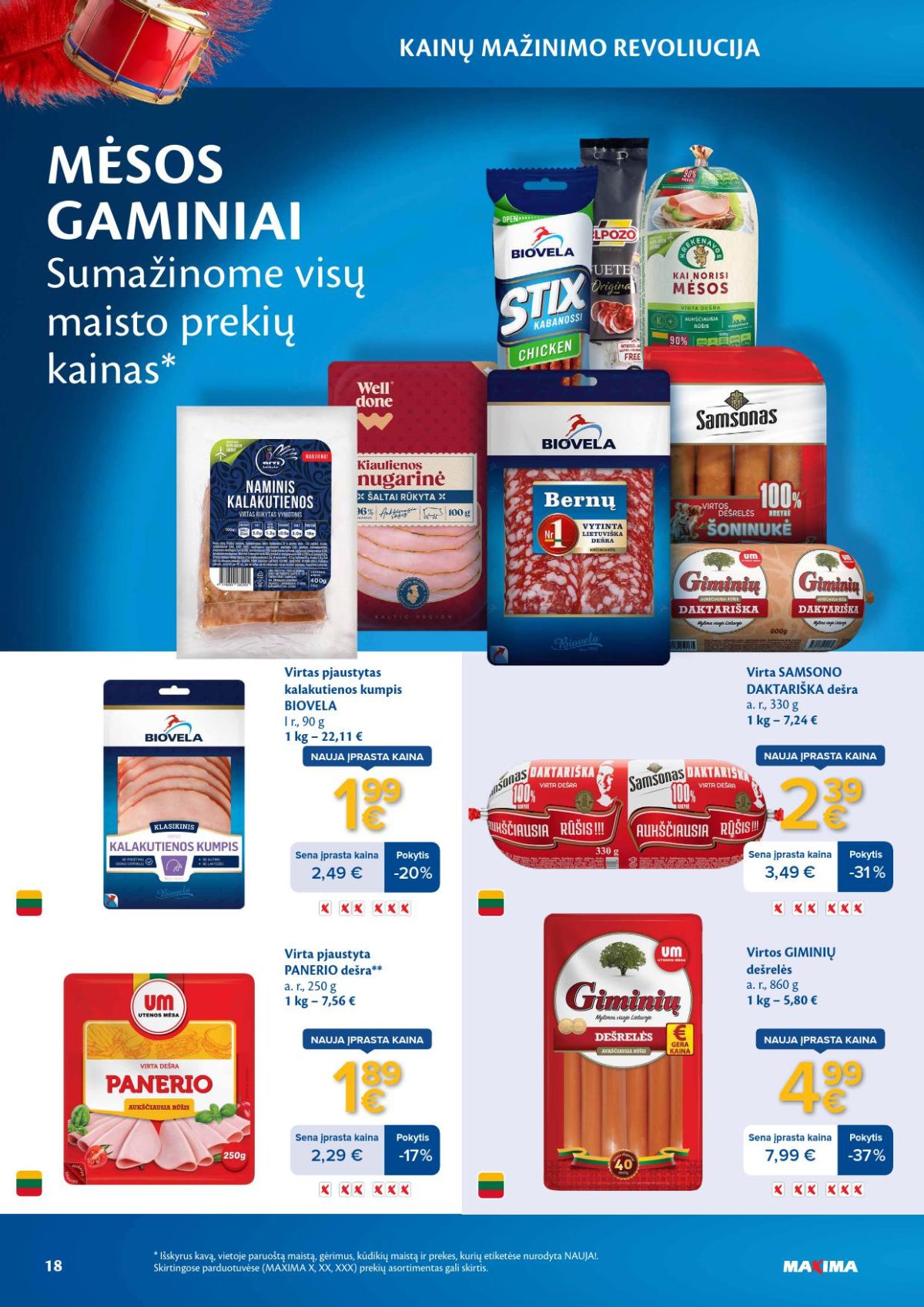 maxima - MAXIMA - Kainų mažinimo revoliucija (2026 03 03 - 2026 04 06) - page: 18