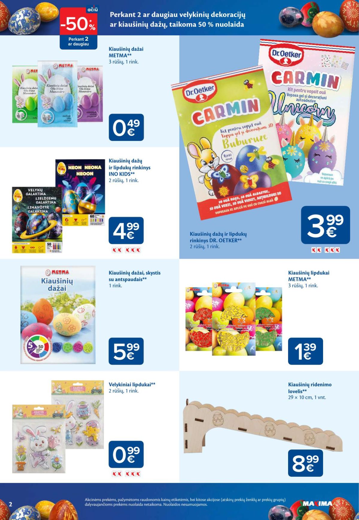 maxima - MAXIMA - VELYKŲ MĖNUO (2026 03 03 - 2026 03 09) - page: 2