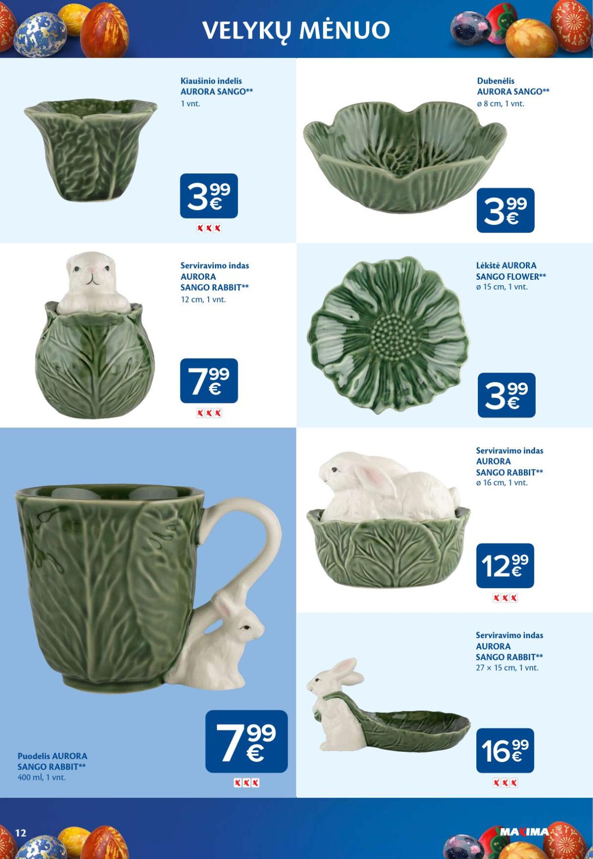 maxima - MAXIMA - VELYKŲ MĖNUO (2026 03 03 - 2026 03 09) - page: 12