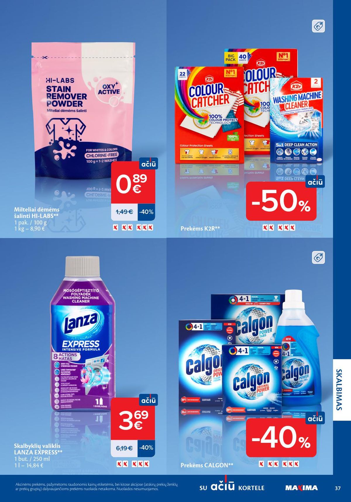 maxima - MAXIMA - Švaros mugė (2026 03 05 - 2026 03 18) - page: 37