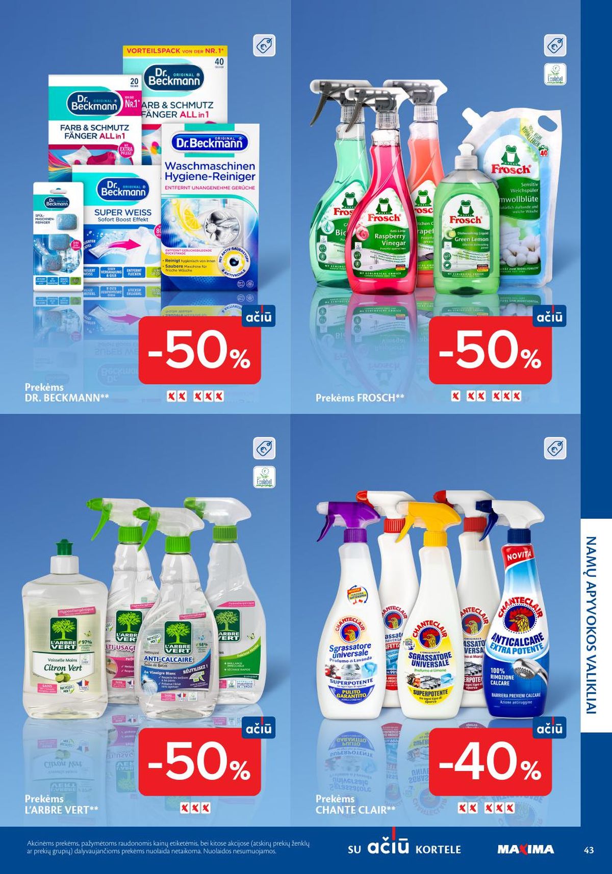 maxima - MAXIMA - Švaros mugė (2026 03 05 - 2026 03 18) - page: 43