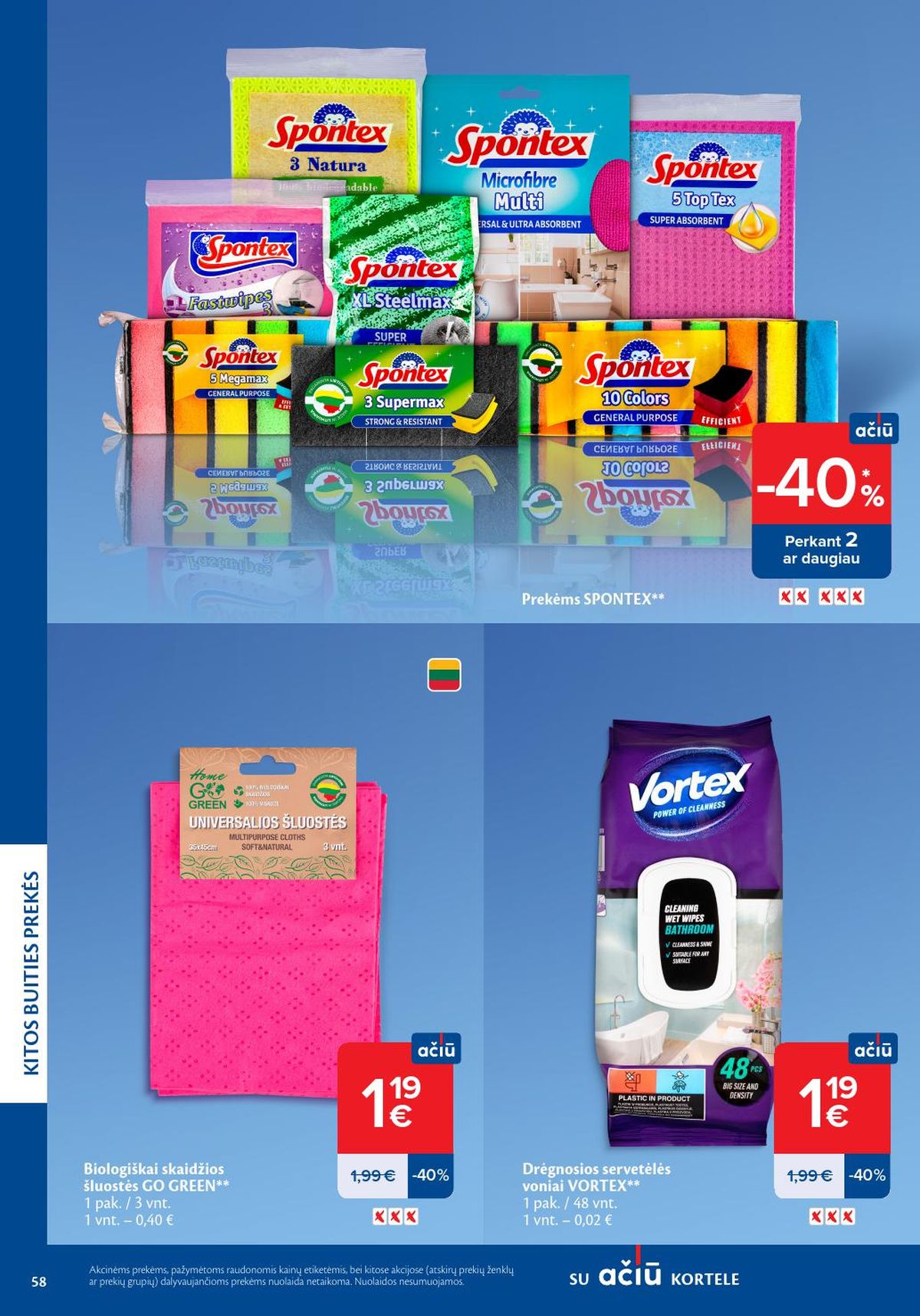 maxima - MAXIMA - Švaros mugė (2026 03 05 - 2026 03 18) - page: 58