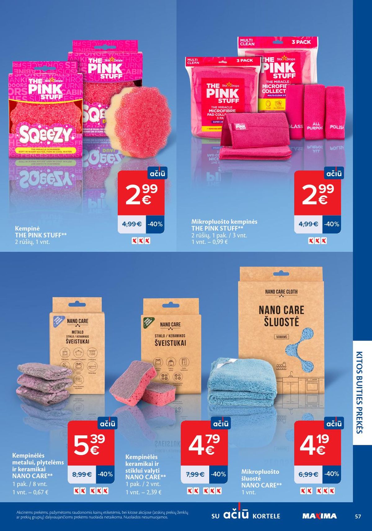 maxima - MAXIMA - Švaros mugė (2026 03 05 - 2026 03 18) - page: 57