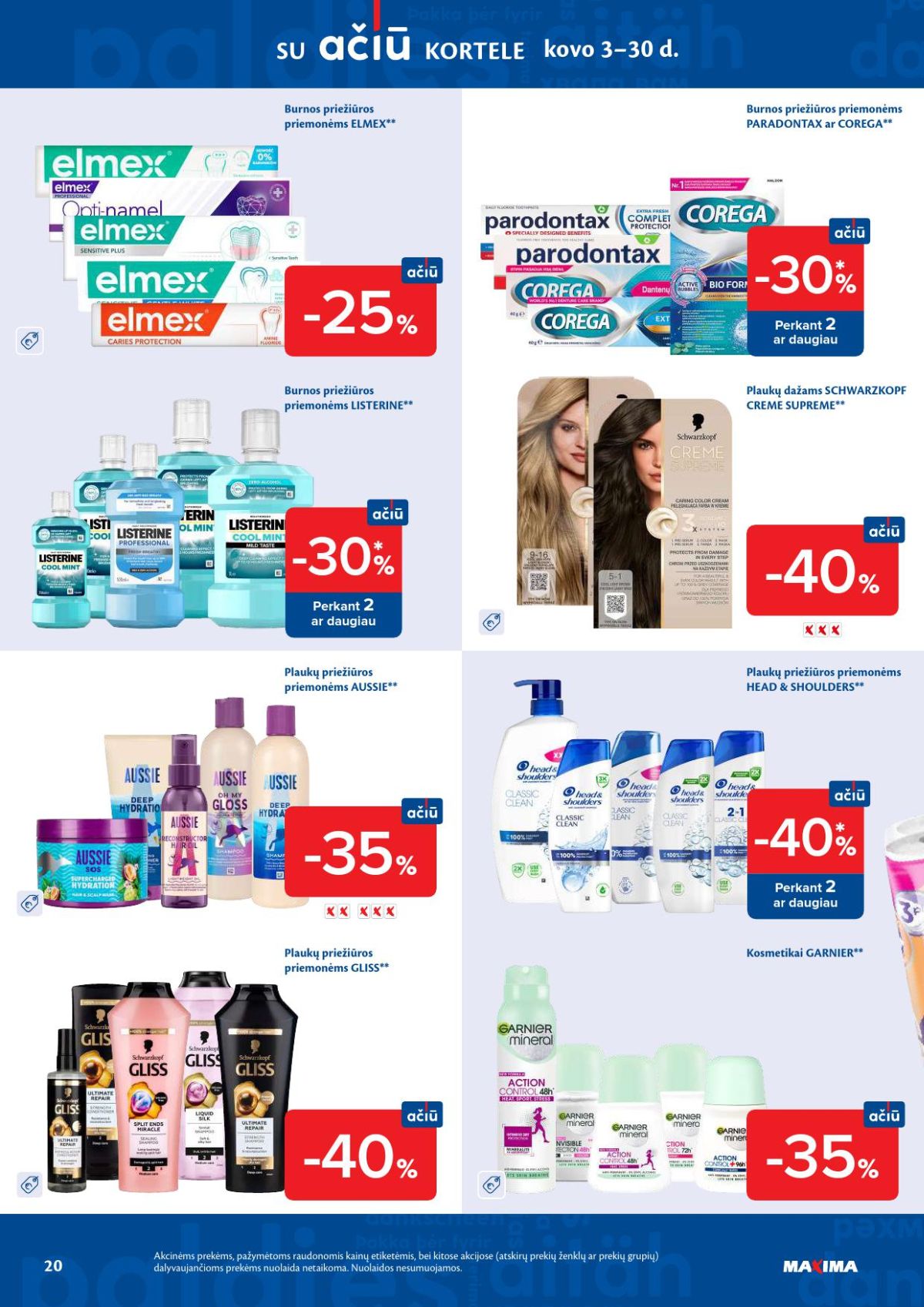 maxima - MAXIMA - Kaininis leidinys Nr.11 (2026 03 10 - 2026 03 16) - page: 20