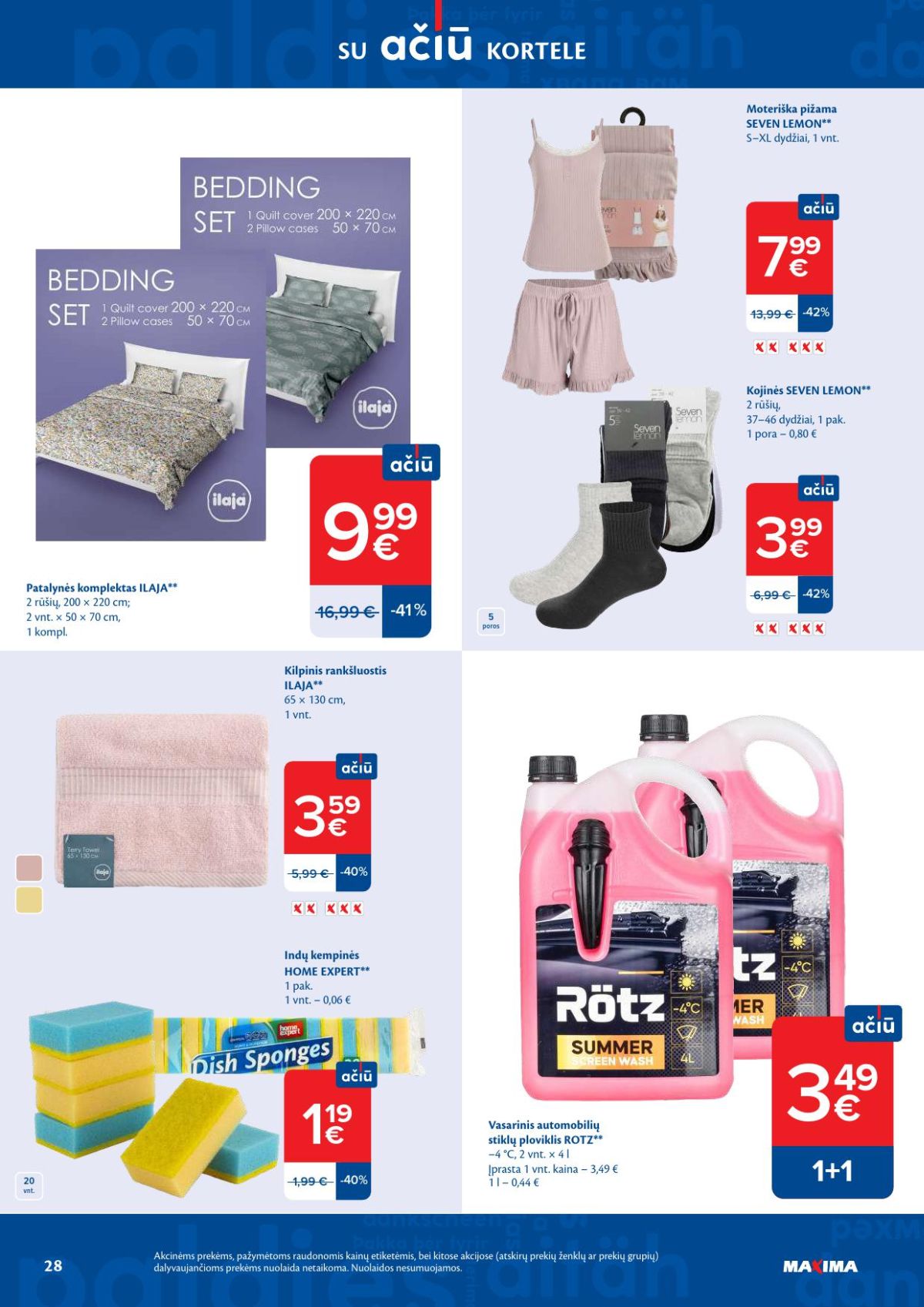 maxima - MAXIMA - Kaininis leidinys Nr.11 (2026 03 10 - 2026 03 16) - page: 28