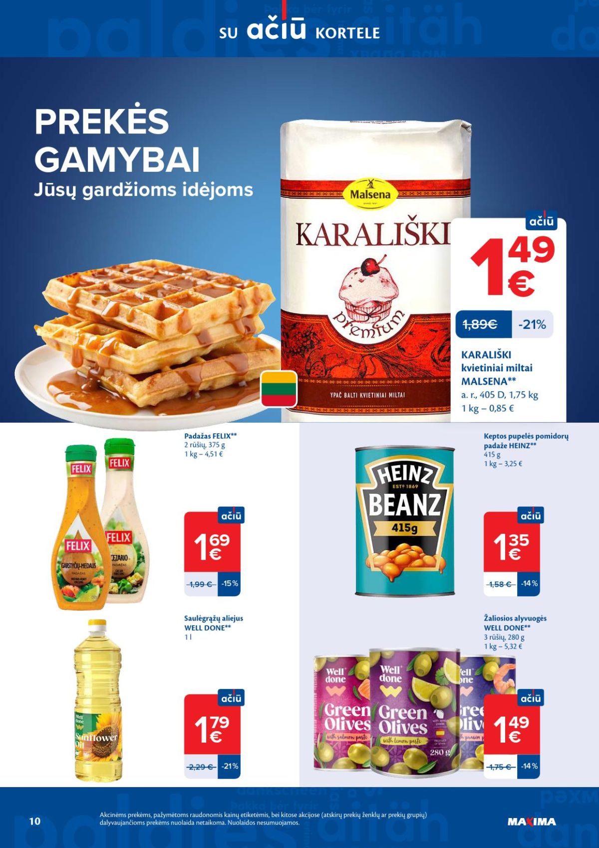 maxima - MAXIMA - Kaininis leidinys Nr.11 (2026 03 10 - 2026 03 16) - page: 10