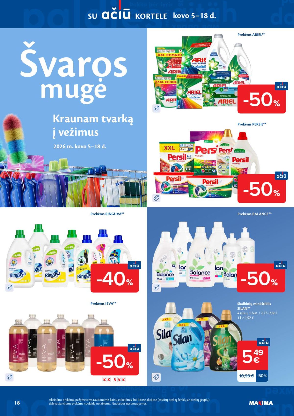 maxima - MAXIMA - Kaininis leidinys Nr.11 (2026 03 10 - 2026 03 16) - page: 18