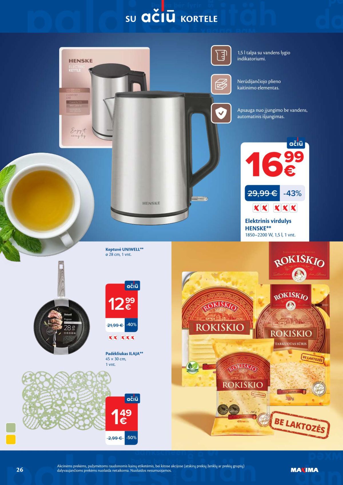 maxima - MAXIMA - Kaininis leidinys Nr.11 (2026 03 10 - 2026 03 16) - page: 26