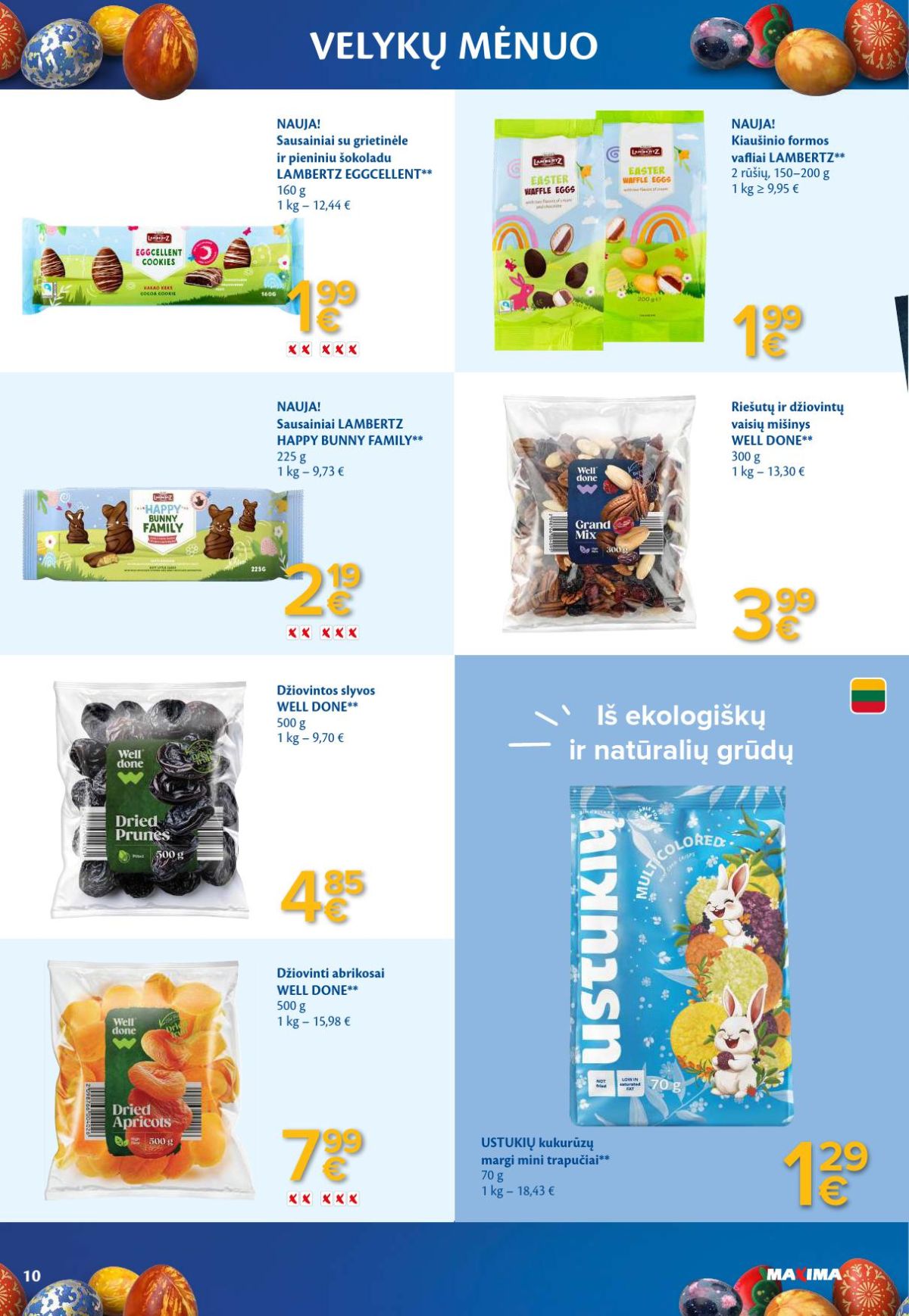 maxima - MAXIMA - Velykų mėnuo (2026 03 10 - 2026 04 06) - page: 10