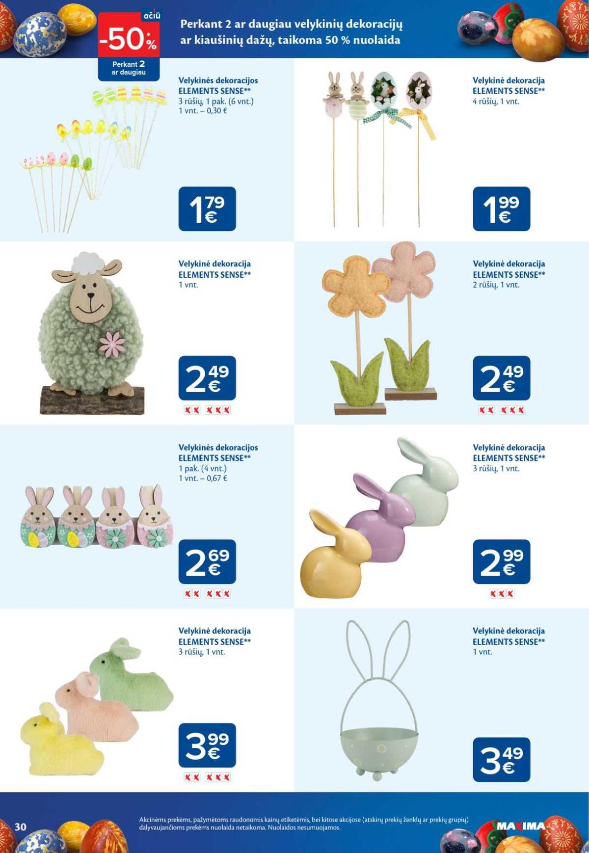 maxima - MAXIMA - Velykų mėnuo (2026 03 10 - 2026 04 06) - page: 30