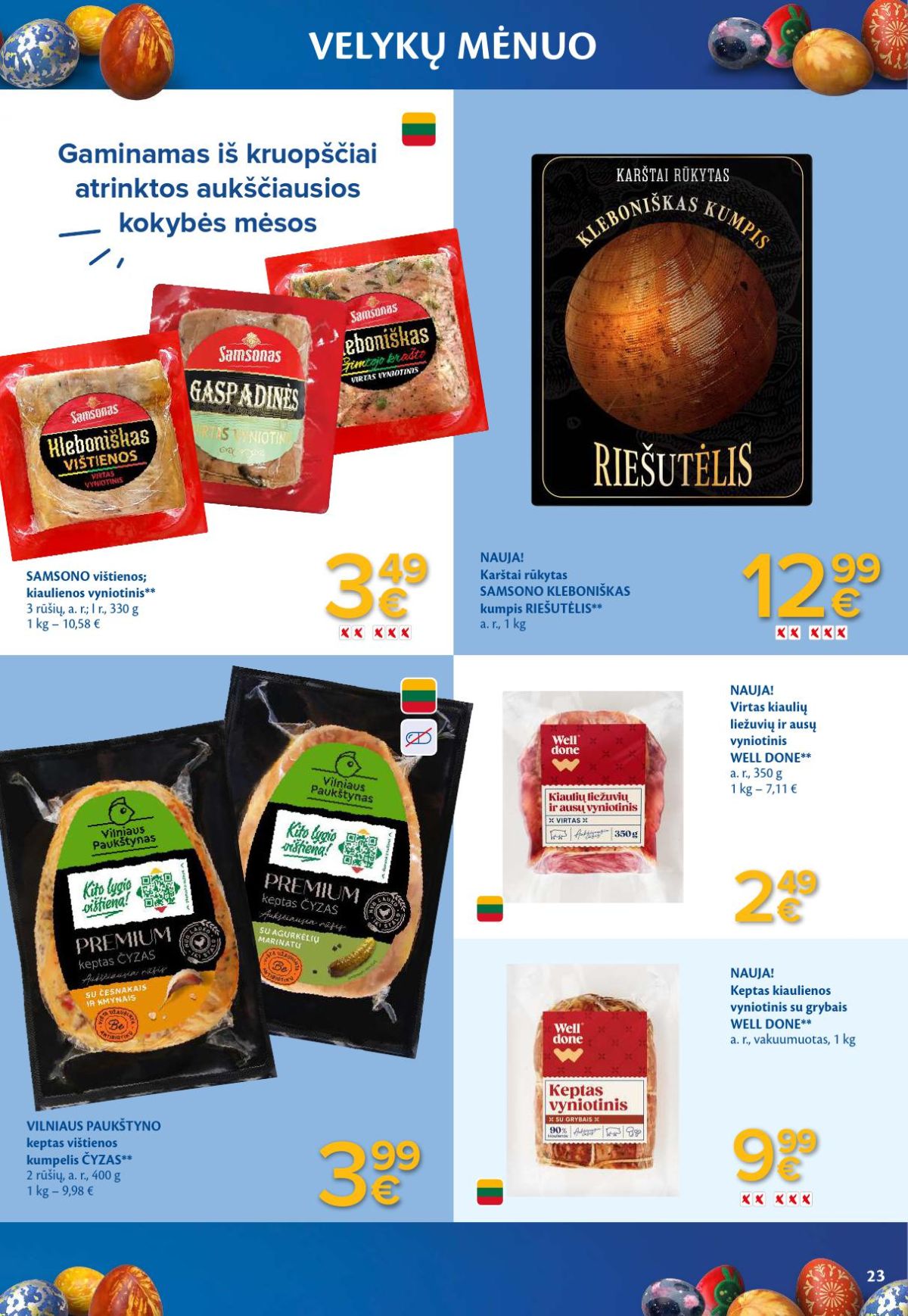 maxima - MAXIMA - Velykų mėnuo (2026 03 10 - 2026 04 06) - page: 23