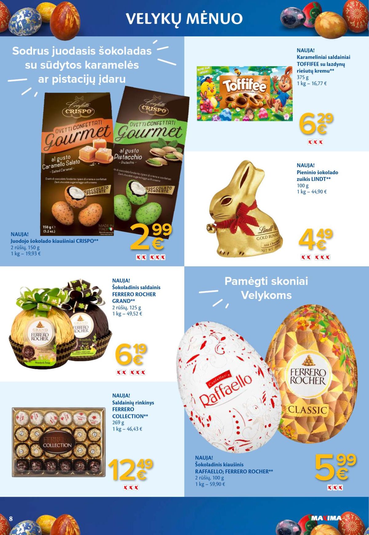 maxima - MAXIMA - Velykų mėnuo (2026 03 10 - 2026 04 06) - page: 8