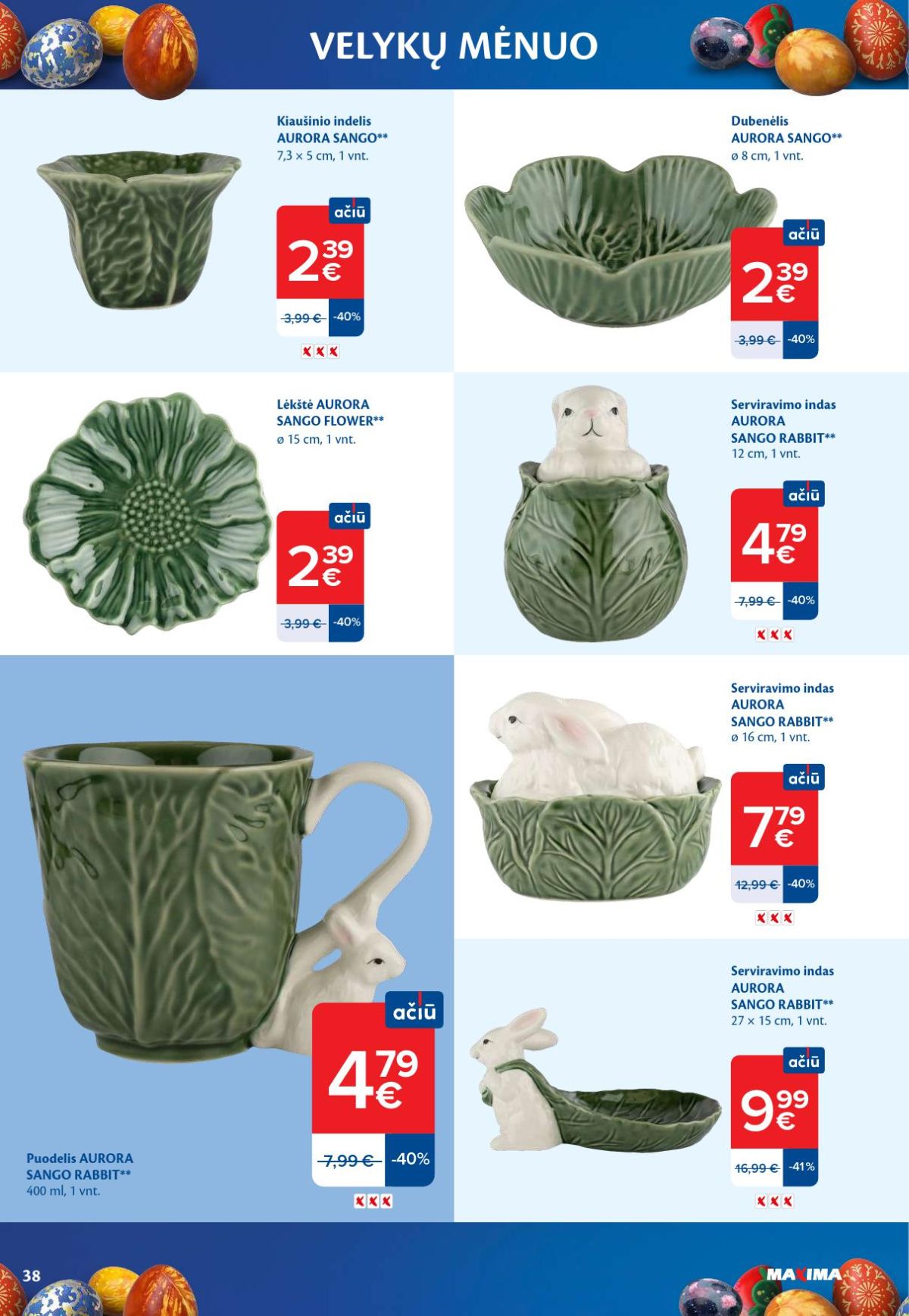 maxima - MAXIMA - Velykų mėnuo (2026 03 10 - 2026 04 06) - page: 38