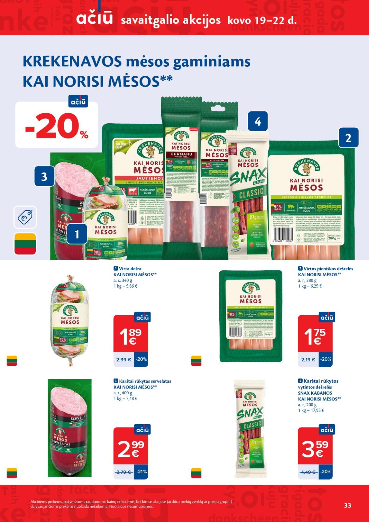 maxima - MAXIMA - Kaininis leidinys Nr.12 (2026 03 17 - 2026 03 23) - page: 17