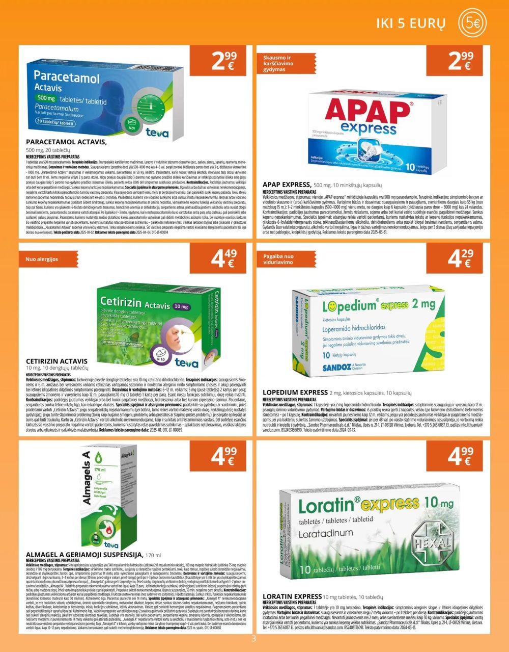 gintarine-vaistine - GINTARINĖ VAISTINĖ (2025 08 01 - 2025 08 31) - page: 3