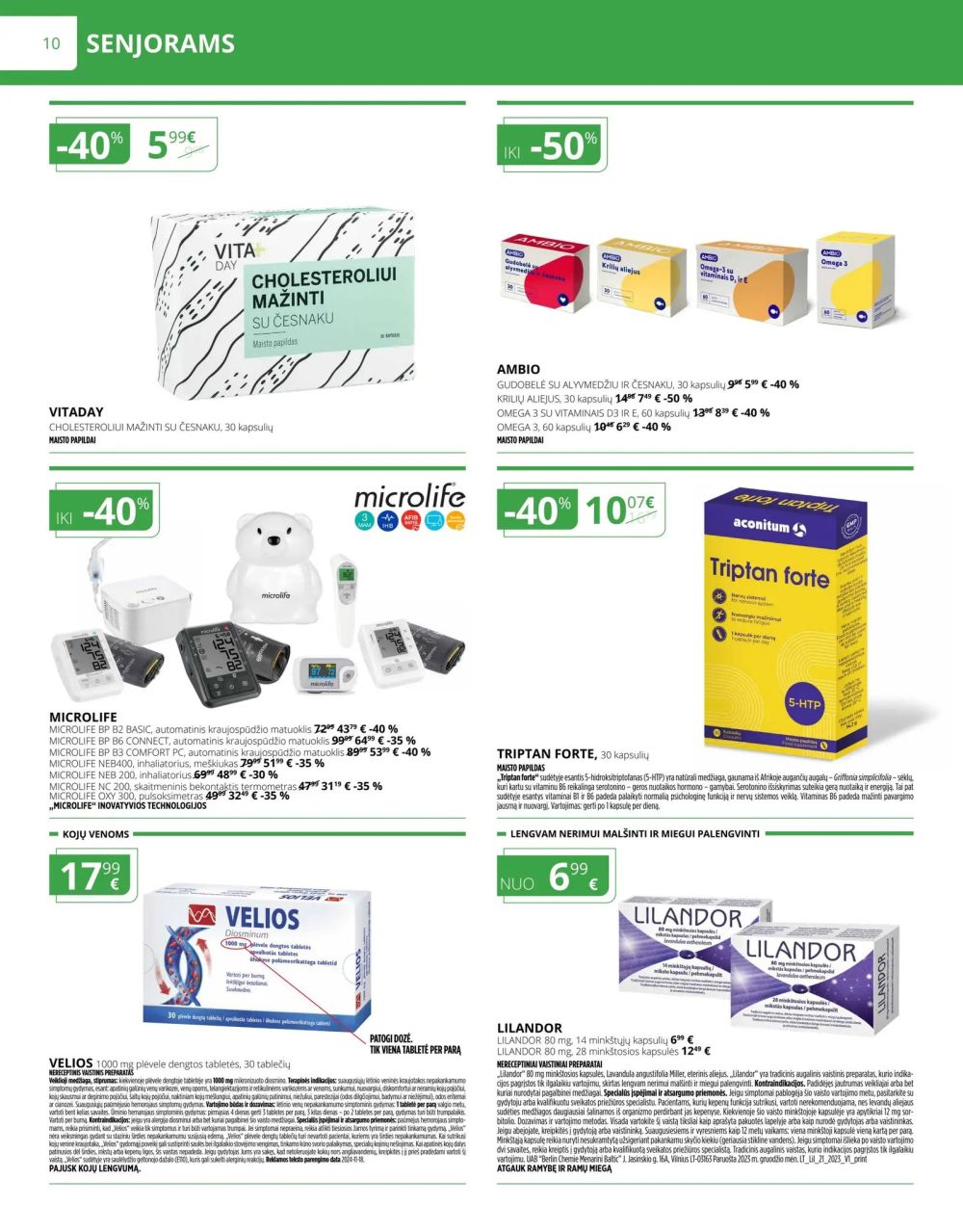 gintarine-vaistine - GINTARINĖ VAISTINĖ (2025 08 01 - 2025 08 31) - page: 10
