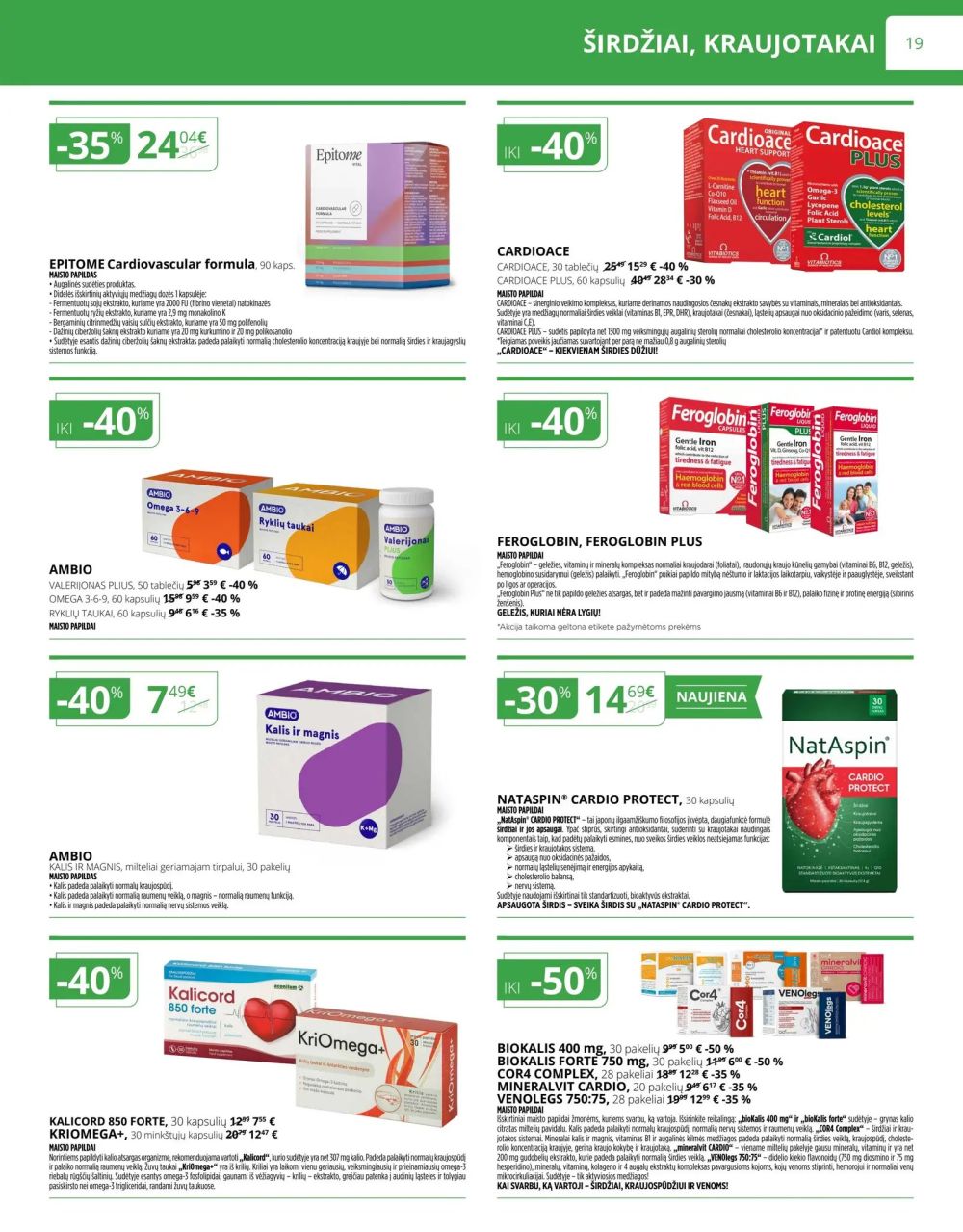 gintarine-vaistine - GINTARINĖ VAISTINĖ (2025 08 01 - 2025 08 31) - page: 19