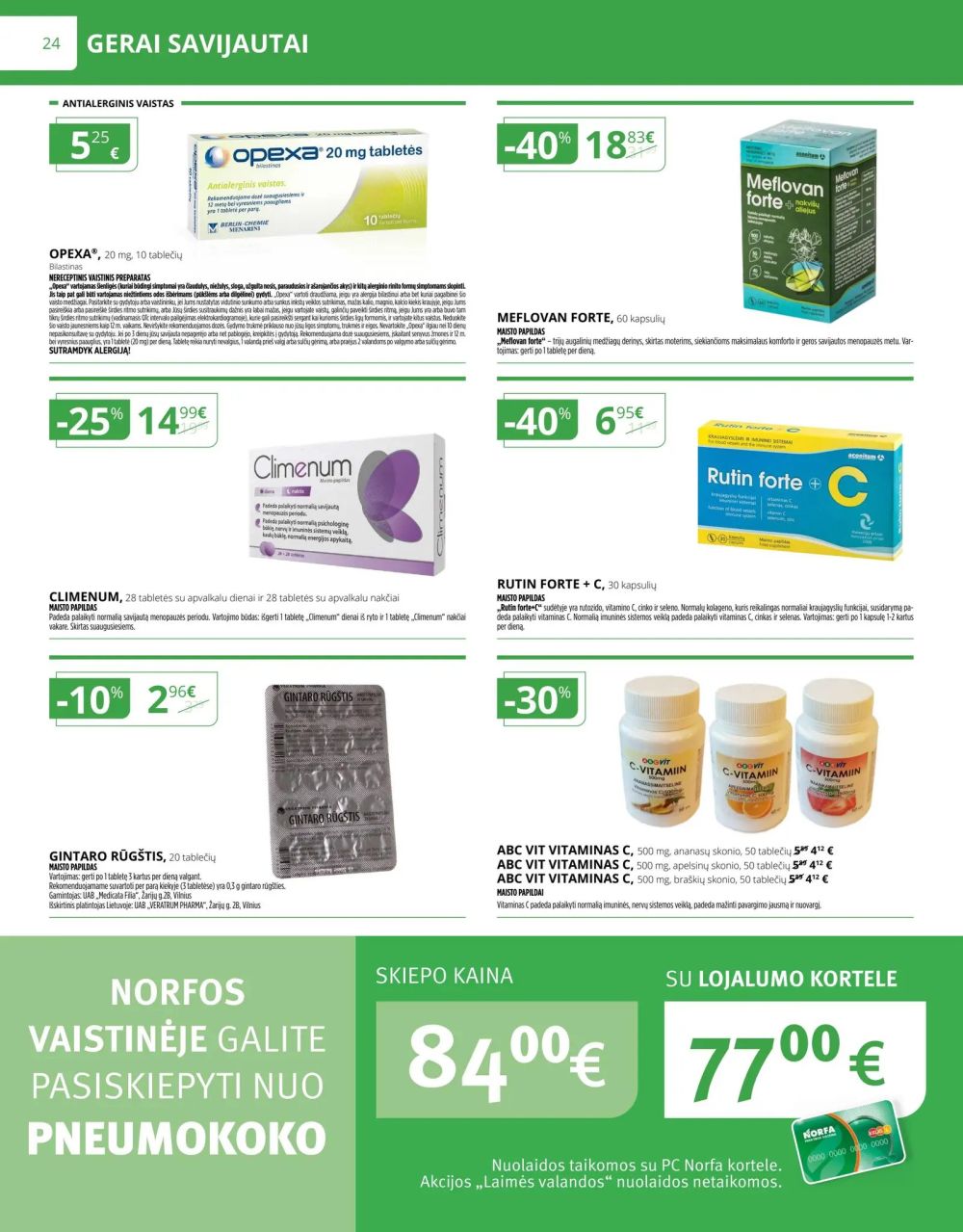 gintarine-vaistine - GINTARINĖ VAISTINĖ (2025 08 01 - 2025 08 31) - page: 24