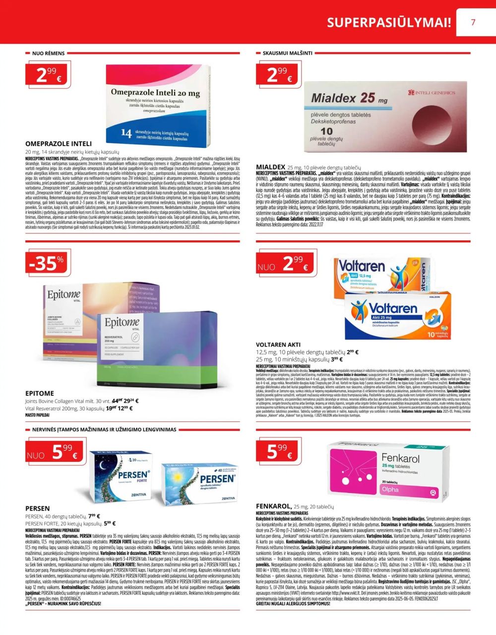 gintarine-vaistine - GINTARINĖ VAISTINĖ (2025 08 01 - 2025 08 31) - page: 7