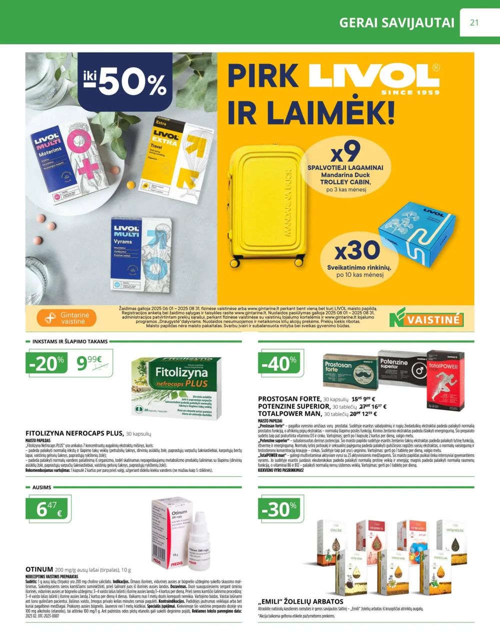 gintarine-vaistine - NVAISTINĖ (2025 08 01 - 2025 08 31) - page: 21