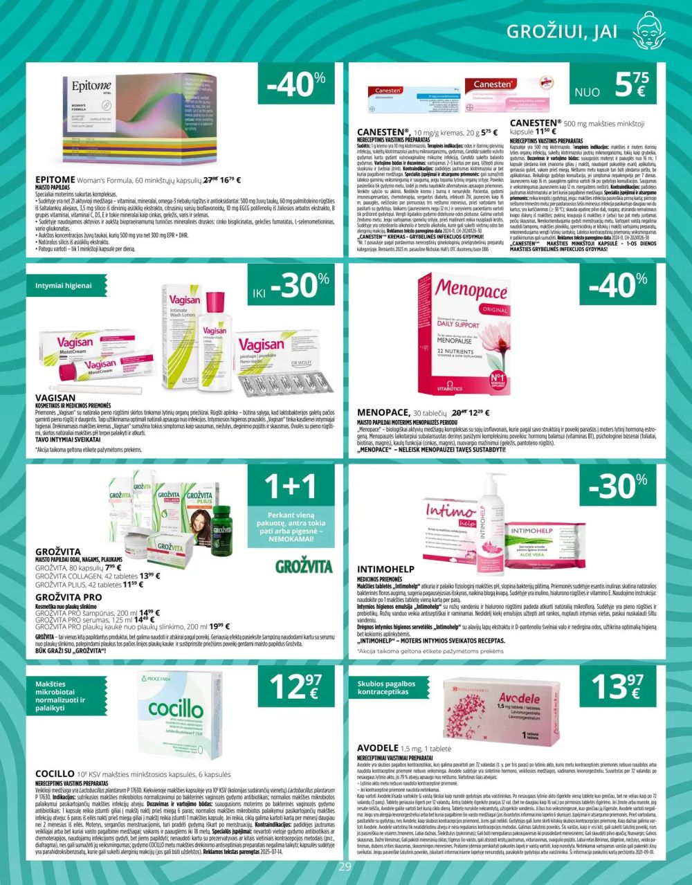 gintarine-vaistine - NVAISTINĖ (2025 08 01 - 2025 08 31) - page: 29